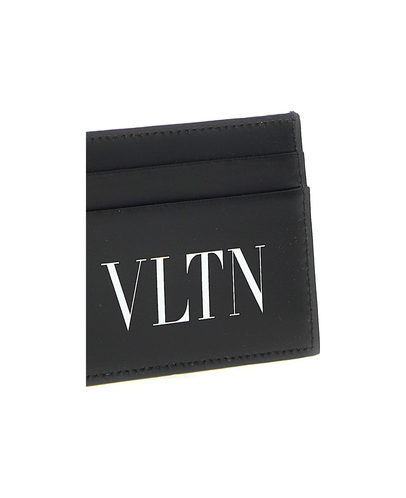 Valentino Garavani Vltn Cardholder - White/Black 財布