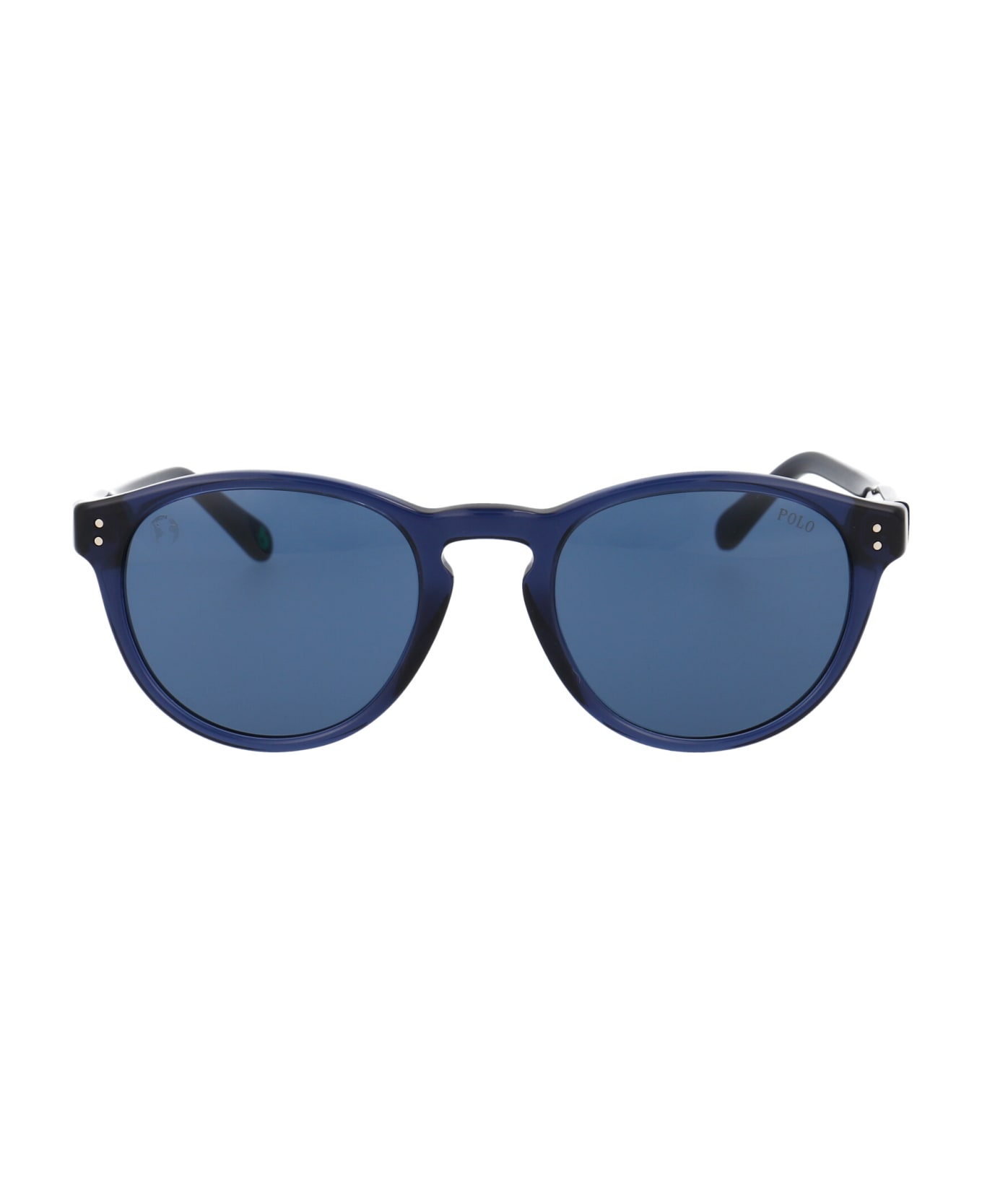 Polo Ralph Lauren 0ph4172 Sunglasses - 595580 SHINY TRANSPARENT BLUE サングラス