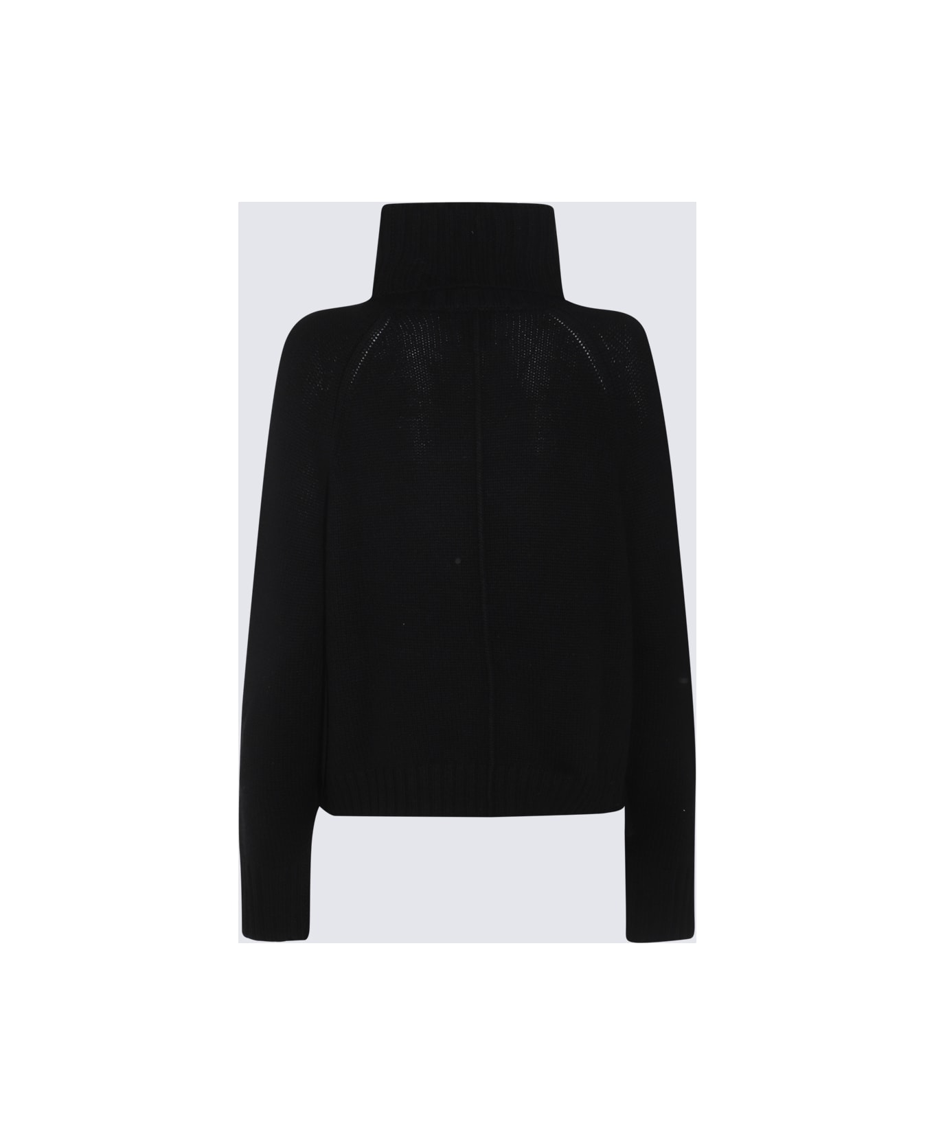 Allude Black Wool Knitwear - Black