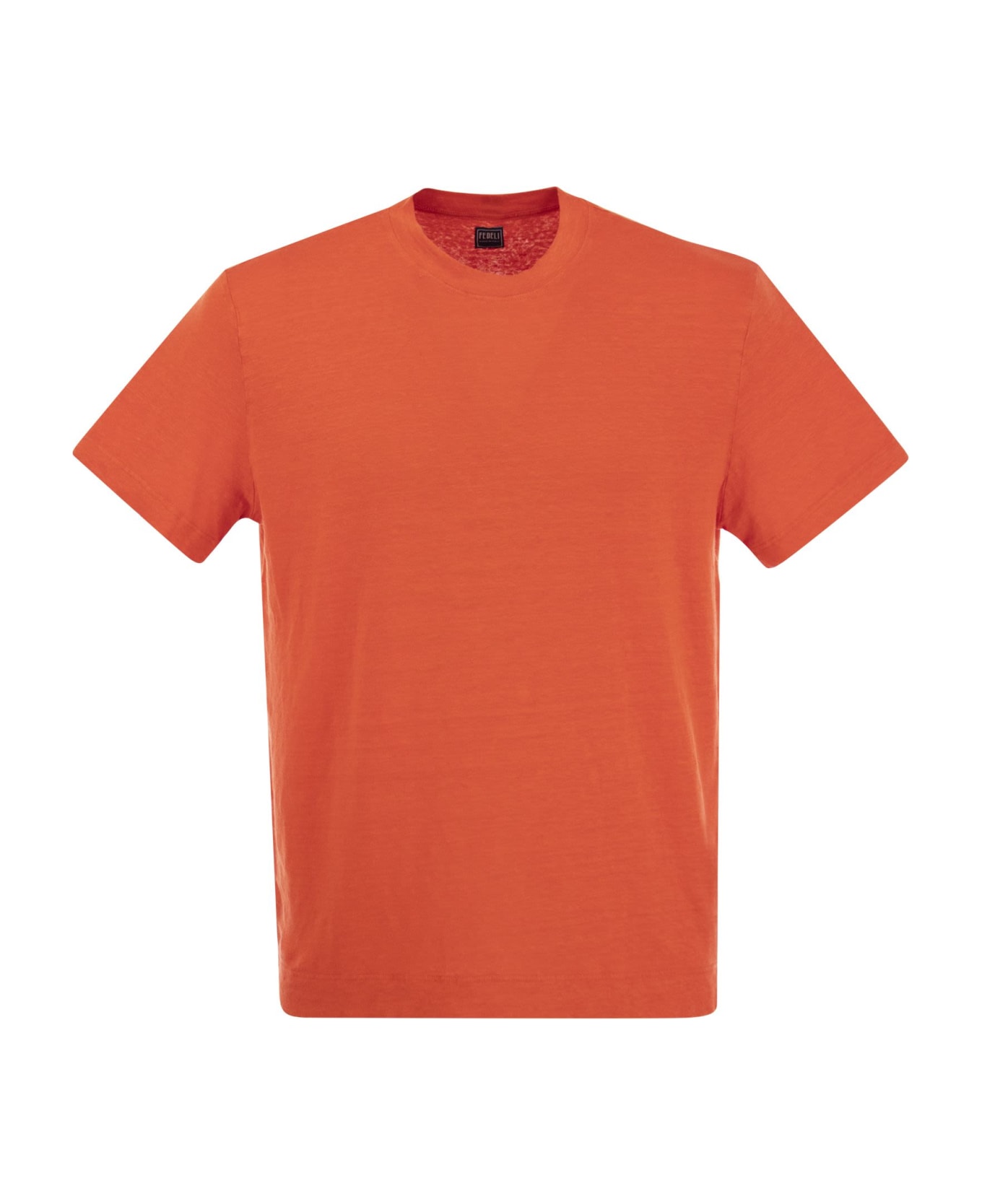 Fedeli Exreme - Linen Flex T-shirt - Red