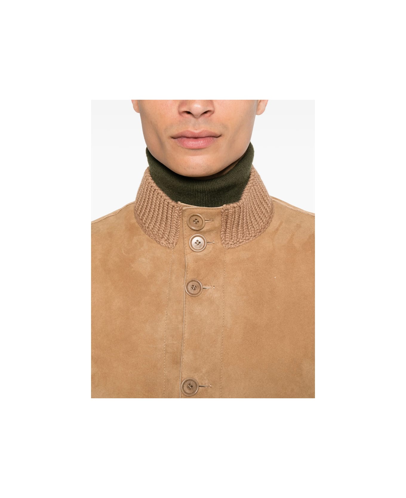 Salvatore Santoro Leather Outerwear - NEUTRALS