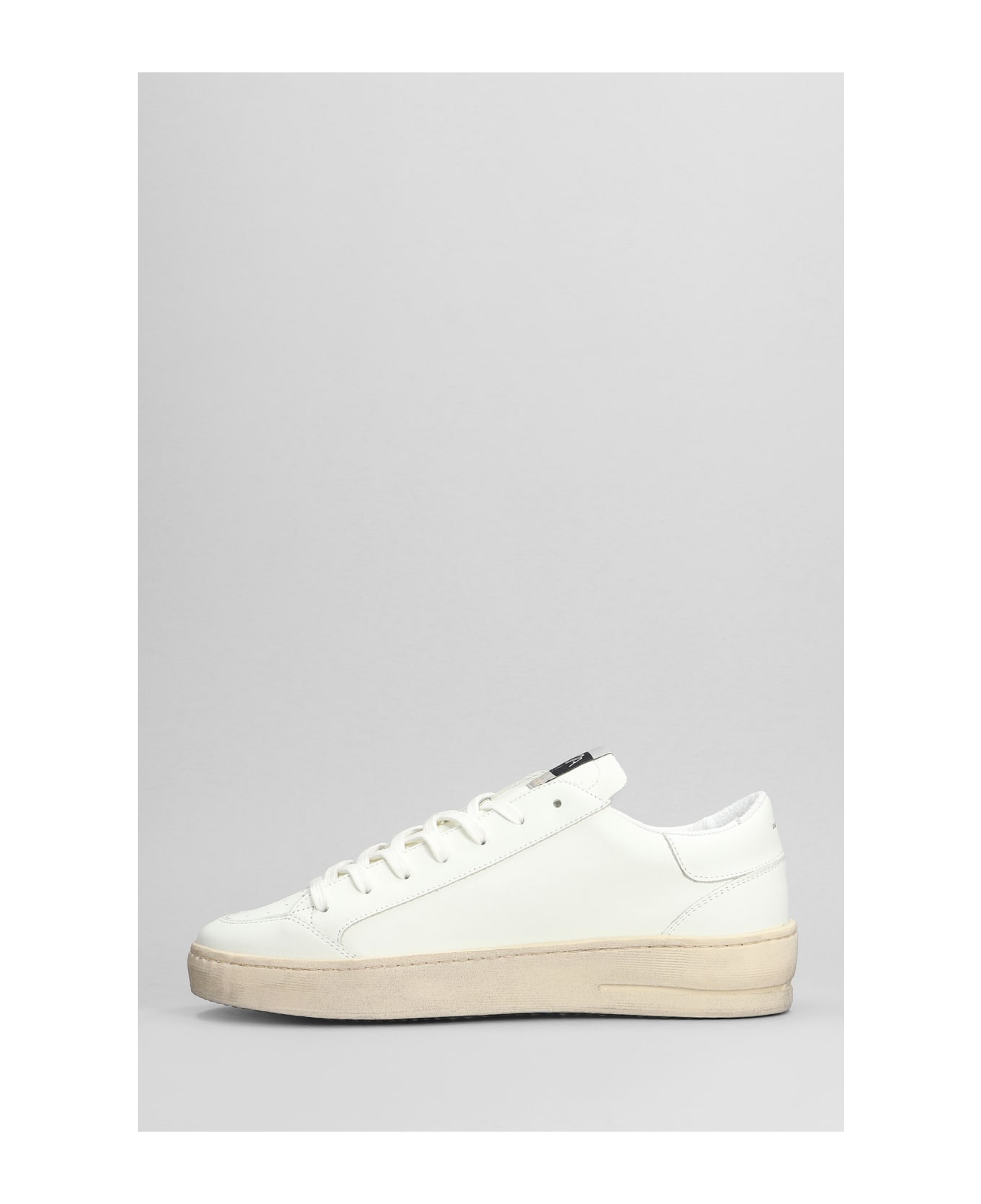AMA-BRAND Sneakers In White Leather - white