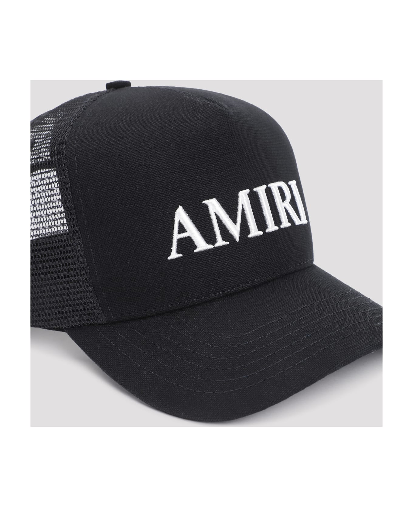 AMIRI Core Logo Trucker Hat - Black