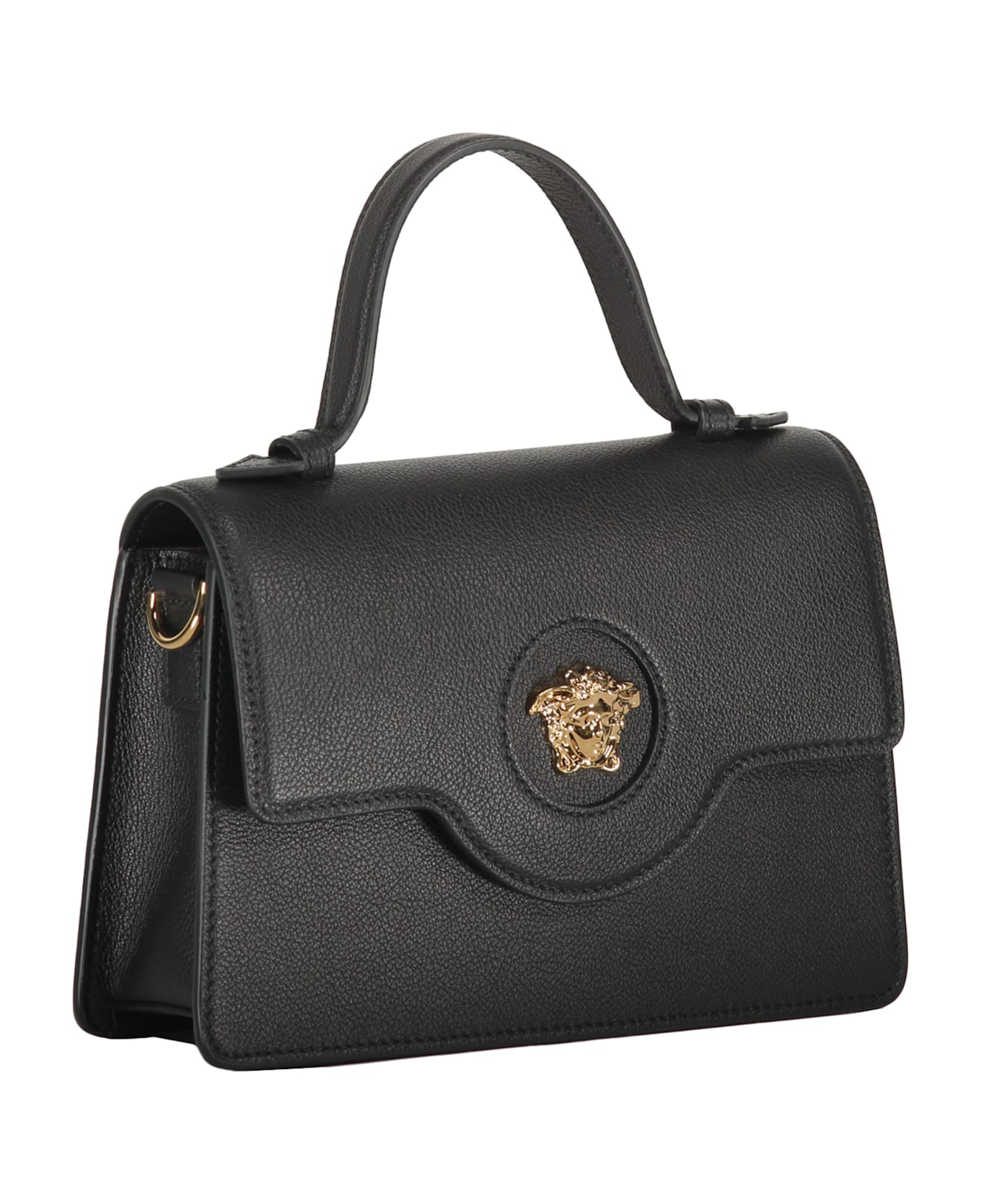 Versace Leather Mini Bag - black