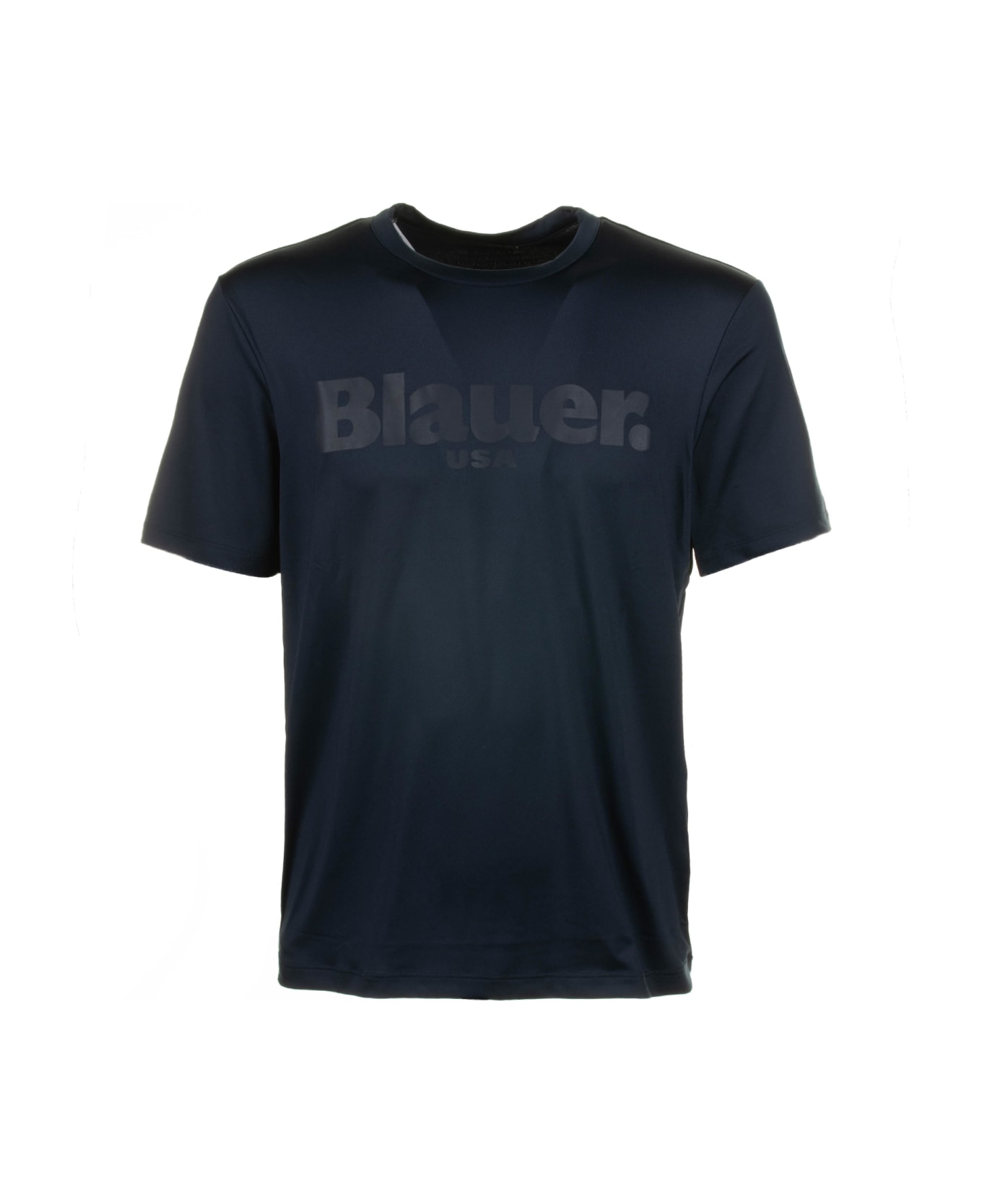 Blauer T-Shirt - Blu