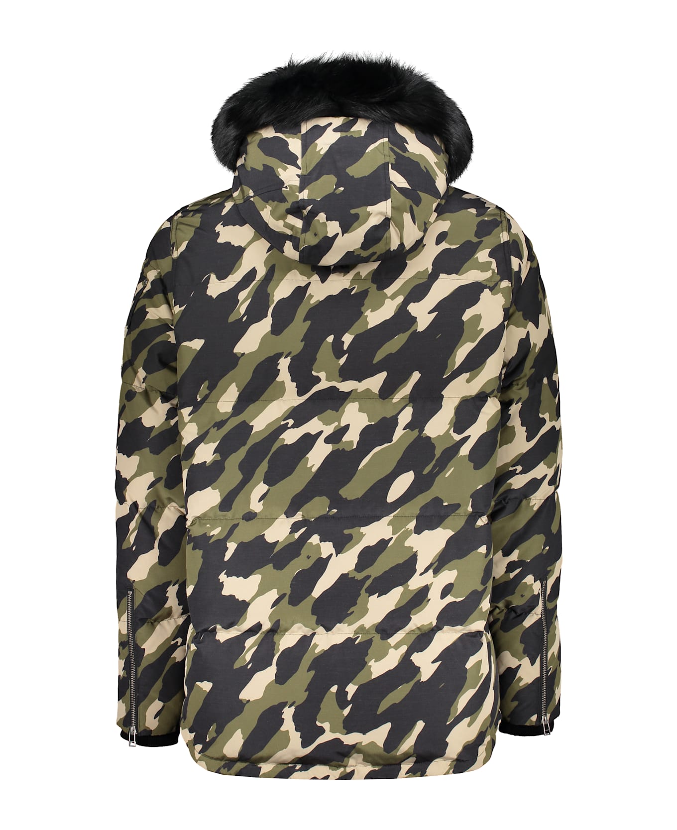 Moose Knuckles Cloud 3q Hooded Down Jacket - green