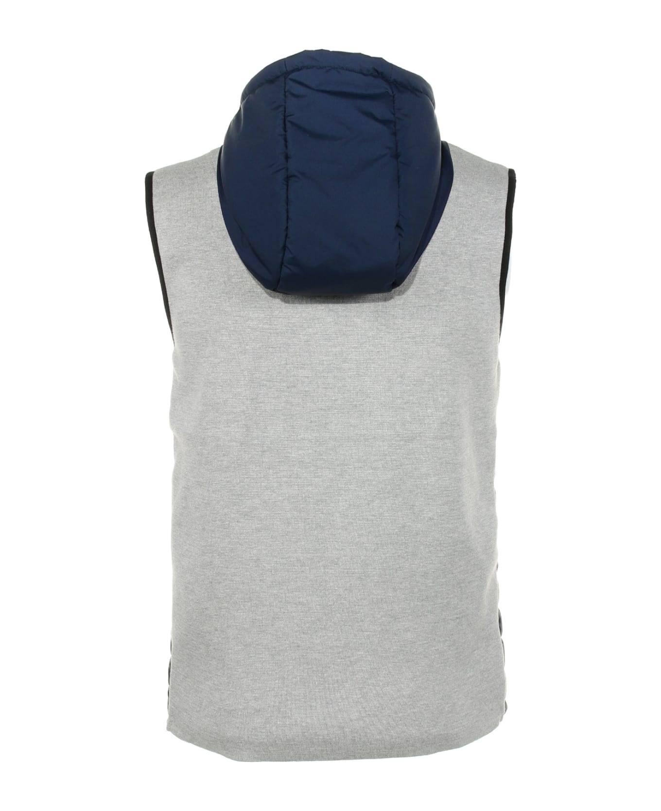 Ecoalf Quilted Vest With Hood - MIDNIGHT NAVY ベスト