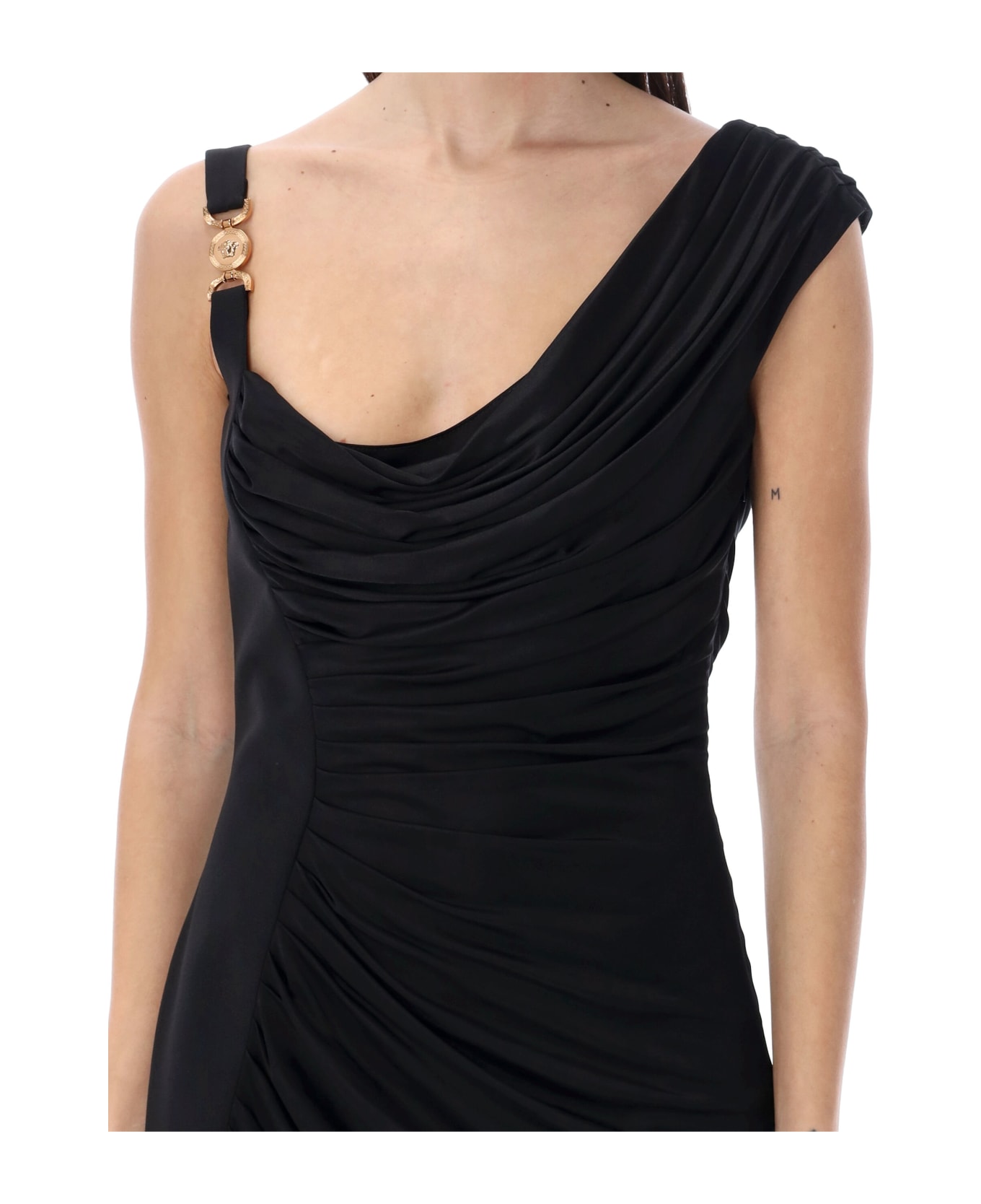 Versace Cocktail Dress - Black ワンピース＆ドレス