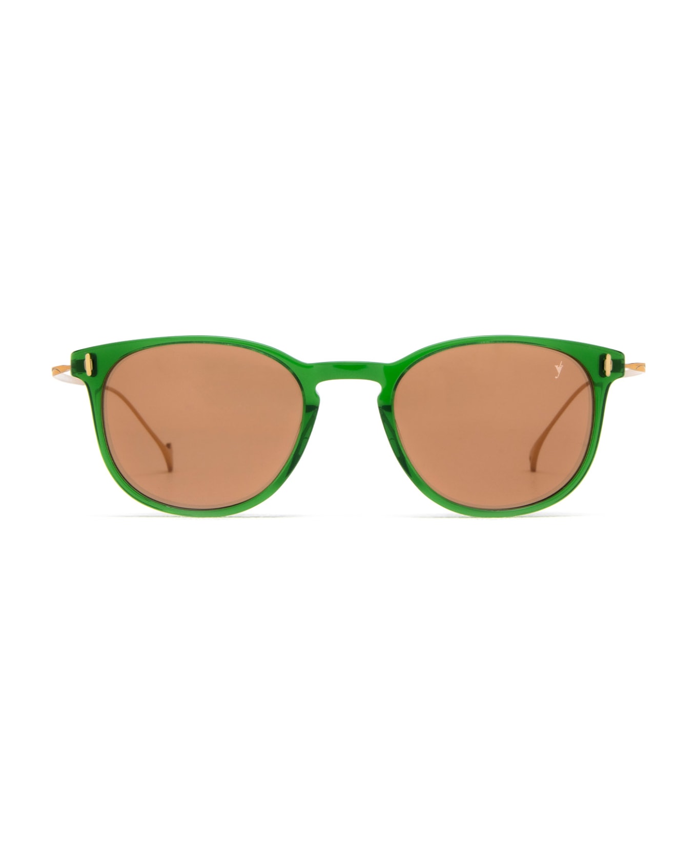 Eyepetizer Charles Transparent Green Sunglasses - Transparent Green