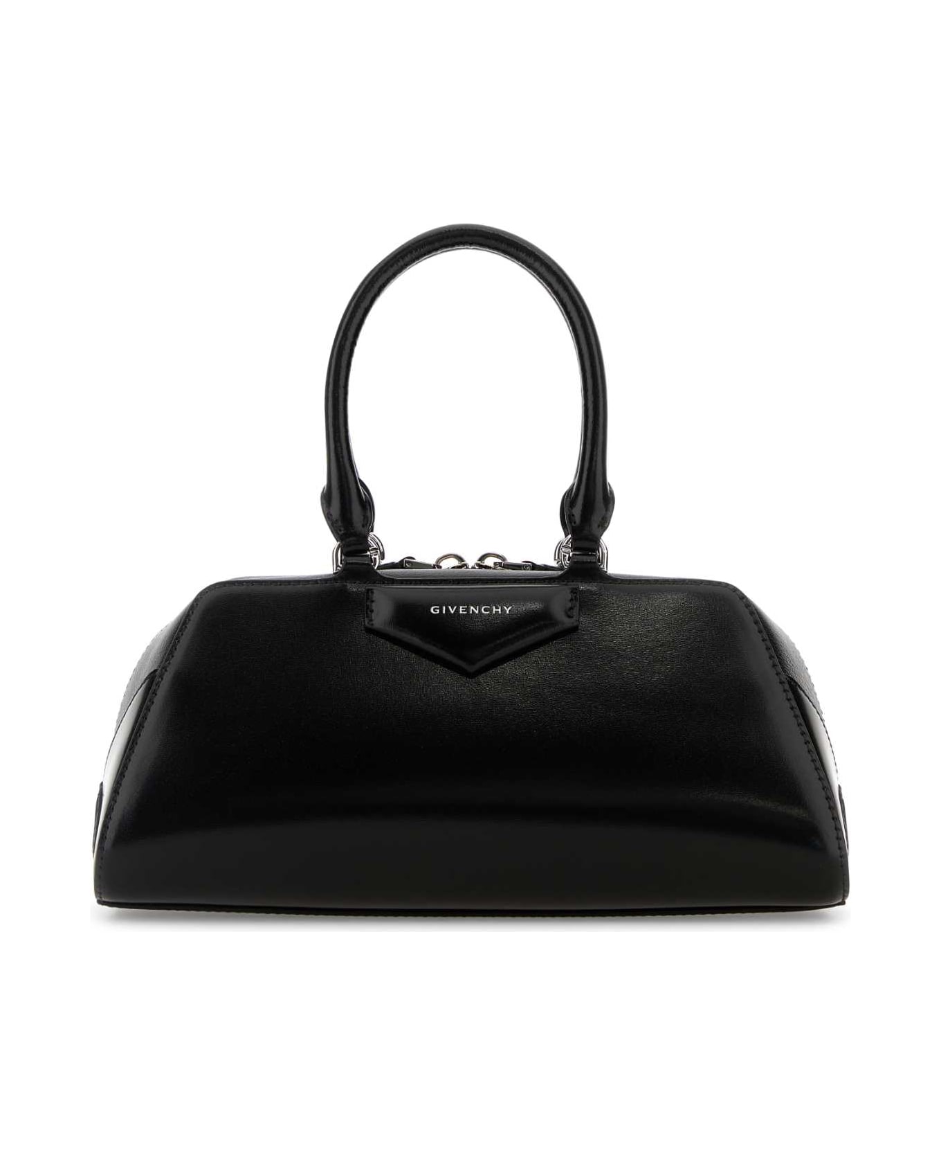 Givenchy Black Leather Small Antigona East-west Handbag - BLACK