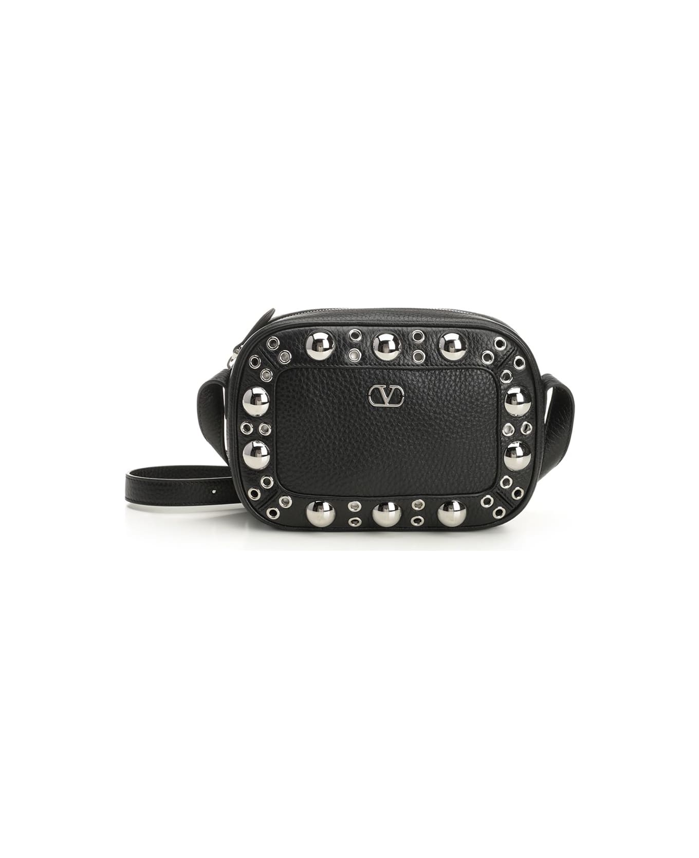 Valentino Garavani 
nellcôte
 Chain Shoulder Bag - Black