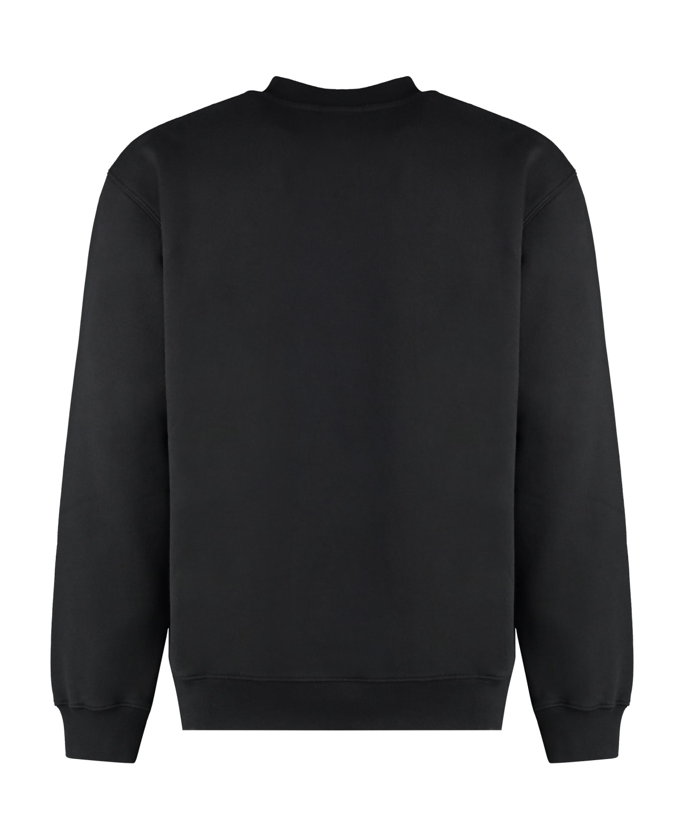 Jacquemus Gros Grain Cotton Sweatshirt - Black