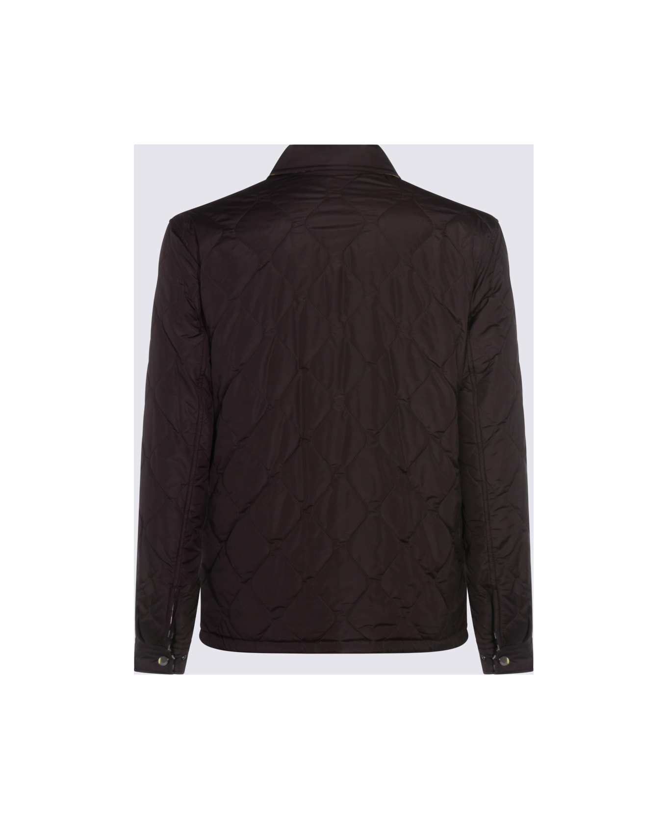 Burberry Burgundy Down Jacket - Purple