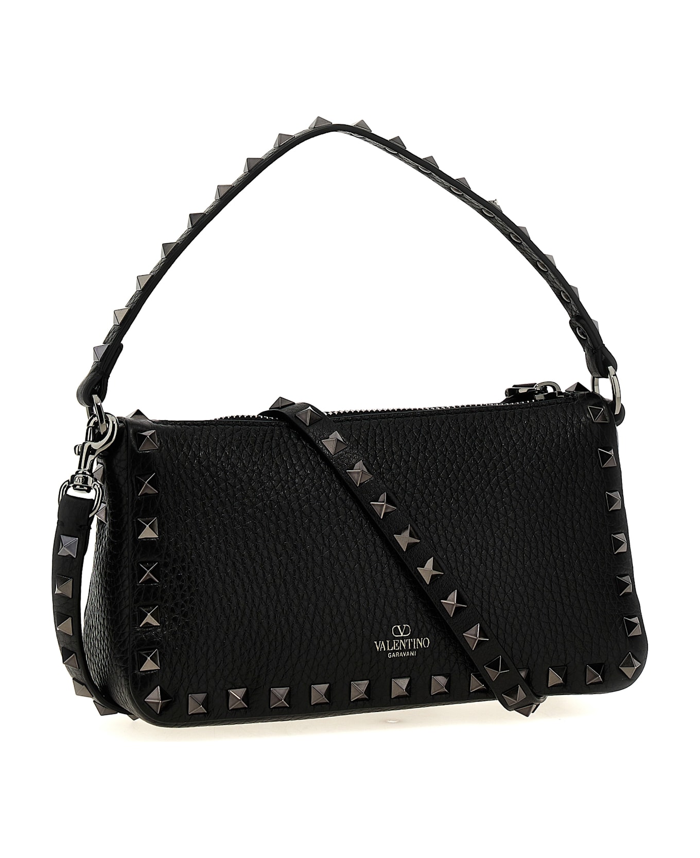 Valentino Garavani 
rockstud Small
 Shoulder Bag - Black  