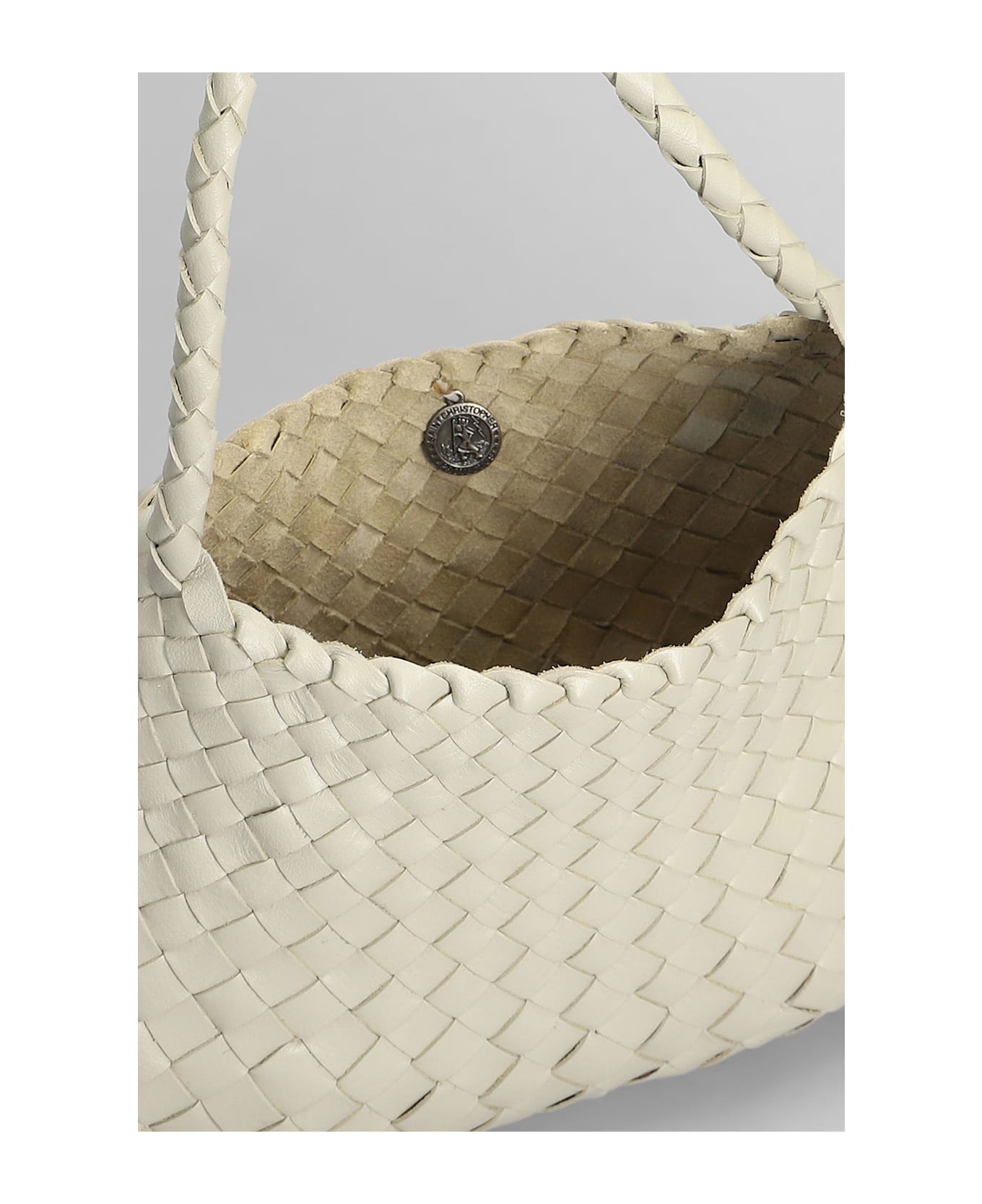 Dragon Diffusion Rosanna Mini Hand Bag In Beige Leather - beige