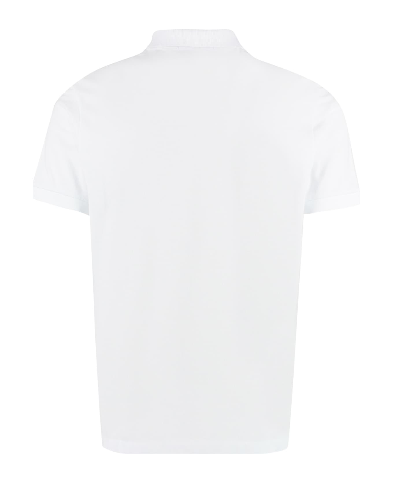 Stone Island Short Sleeve Cotton Polo Shirt - A0001