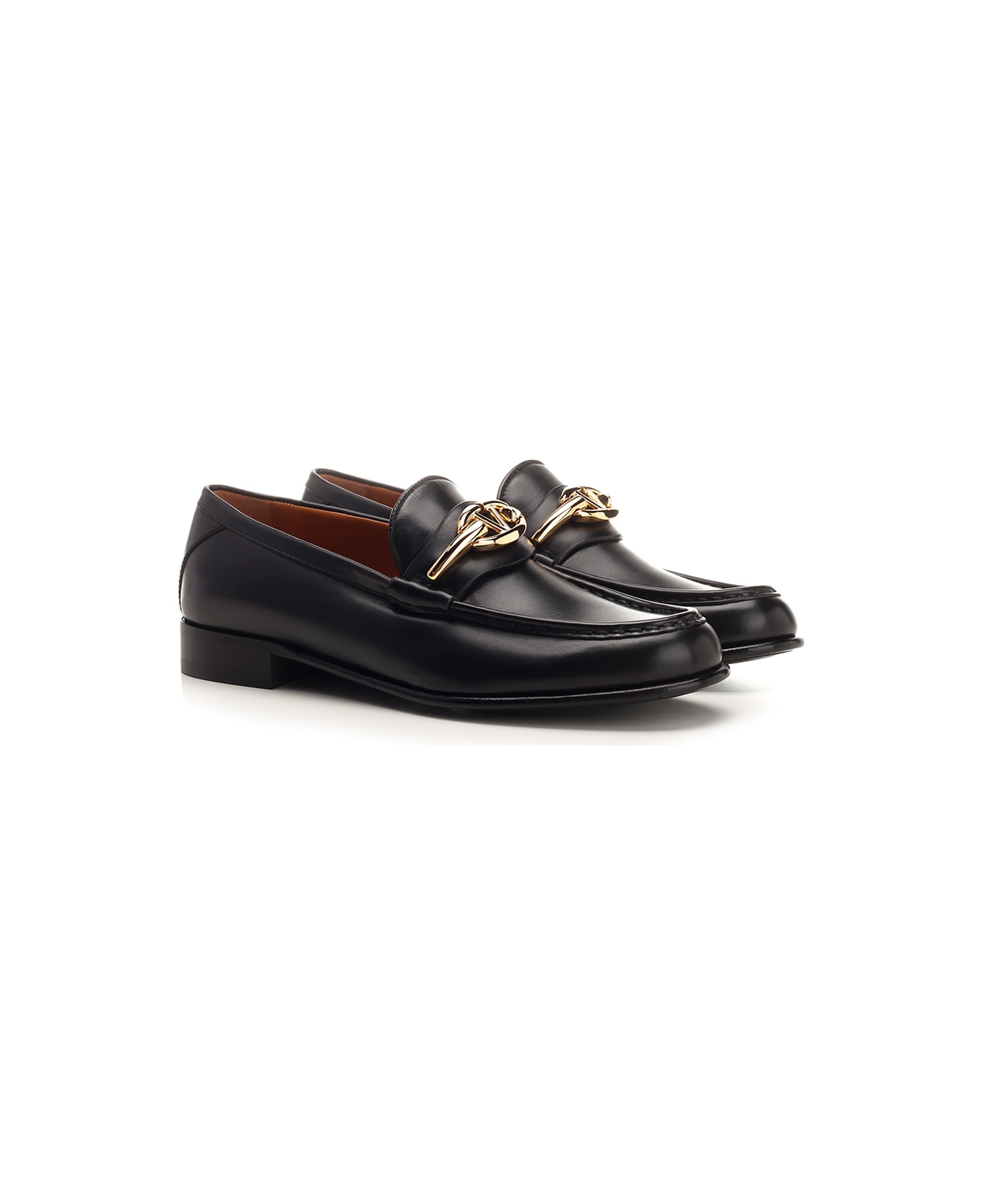 Valentino Garavani Black Vlogo The Bold Edition Loafer - Nero