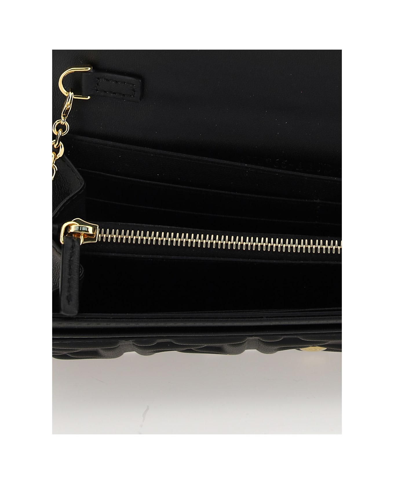Fendi Chain Wallet - BLACK