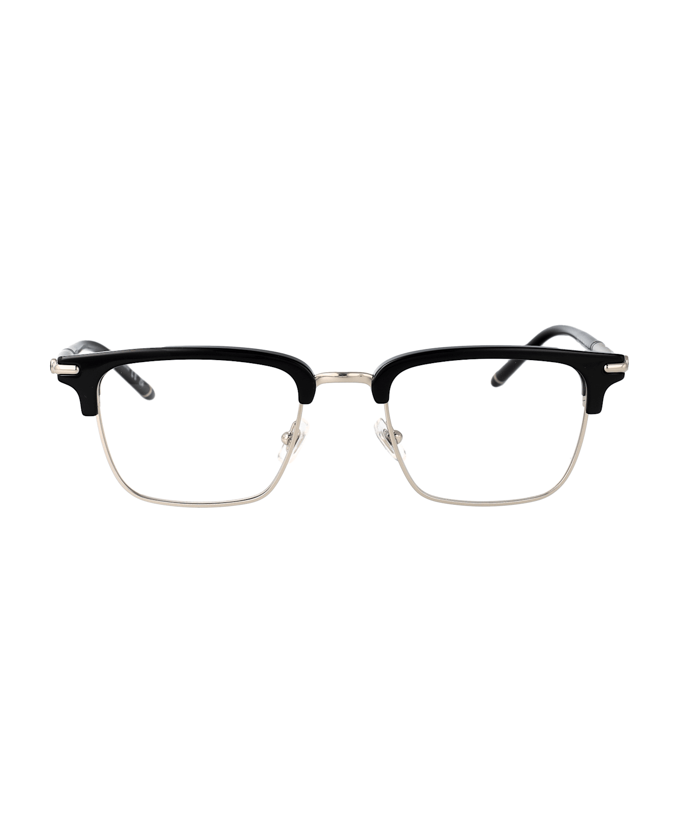Montblanc Mb0243o Glasses - 001 BLACK BLACK TRANSPARENT