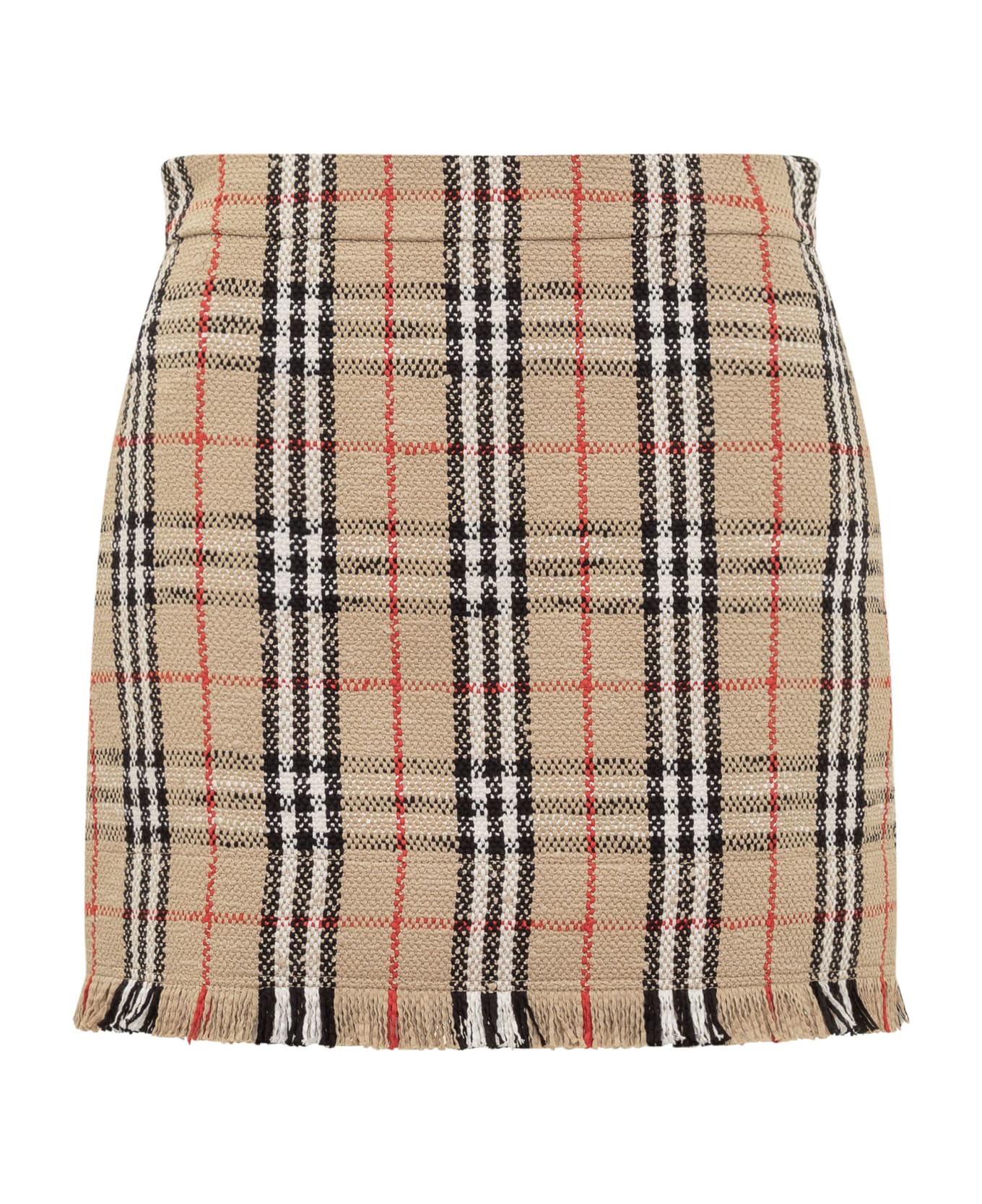 Burberry Vintage Check Skirt - ARCHIVE BEIGE IP CHK