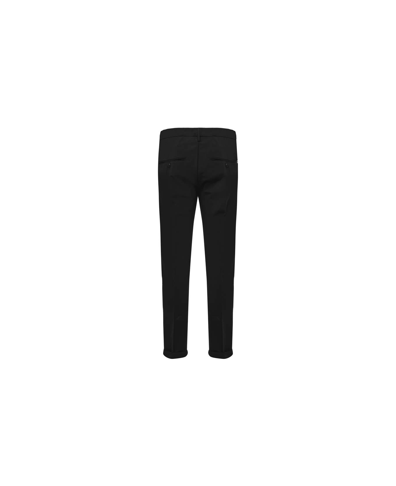 Dondup Chino Perfect Trousers - Black