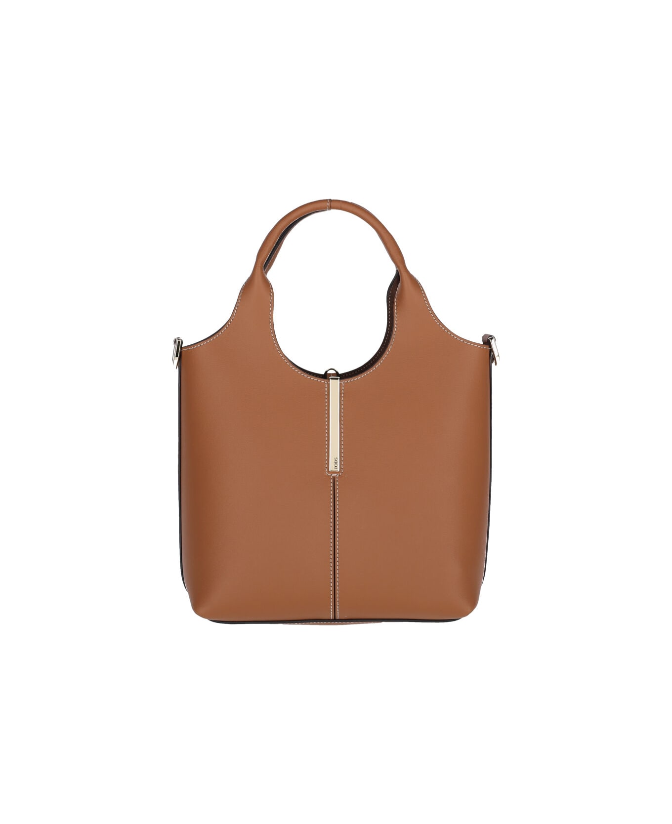 Tod's Leather Shopping Bag - Brown