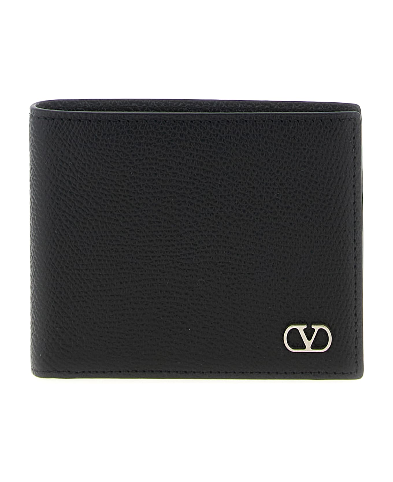 Valentino Garavani Vlogo Signature Wallet - Black  