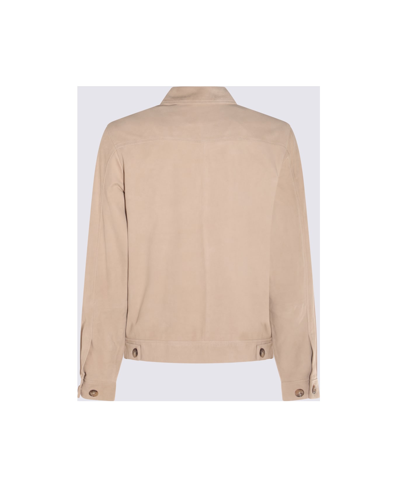 Altea Sand Leather Jacket - SAND