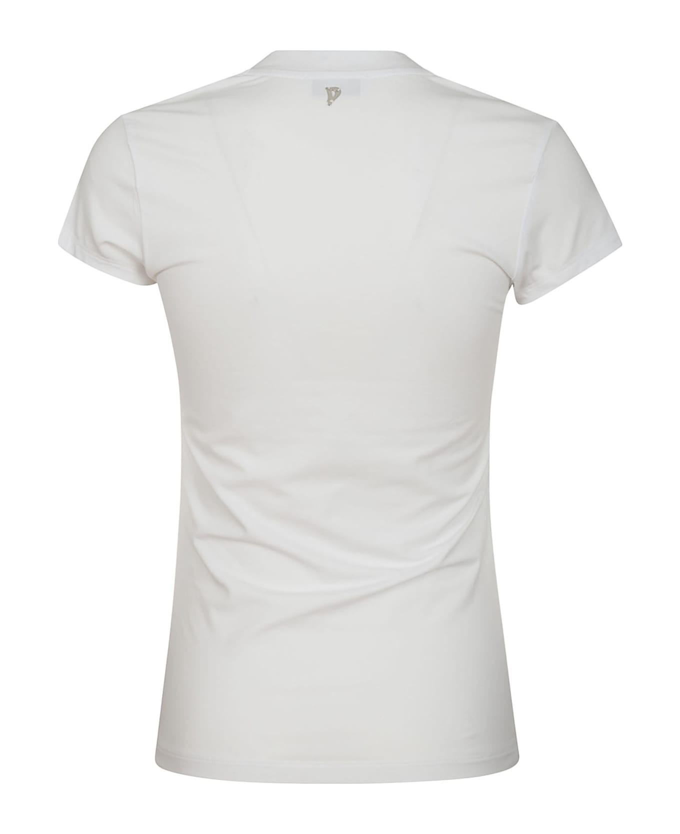 Dondup V Neck - White Tシャツ