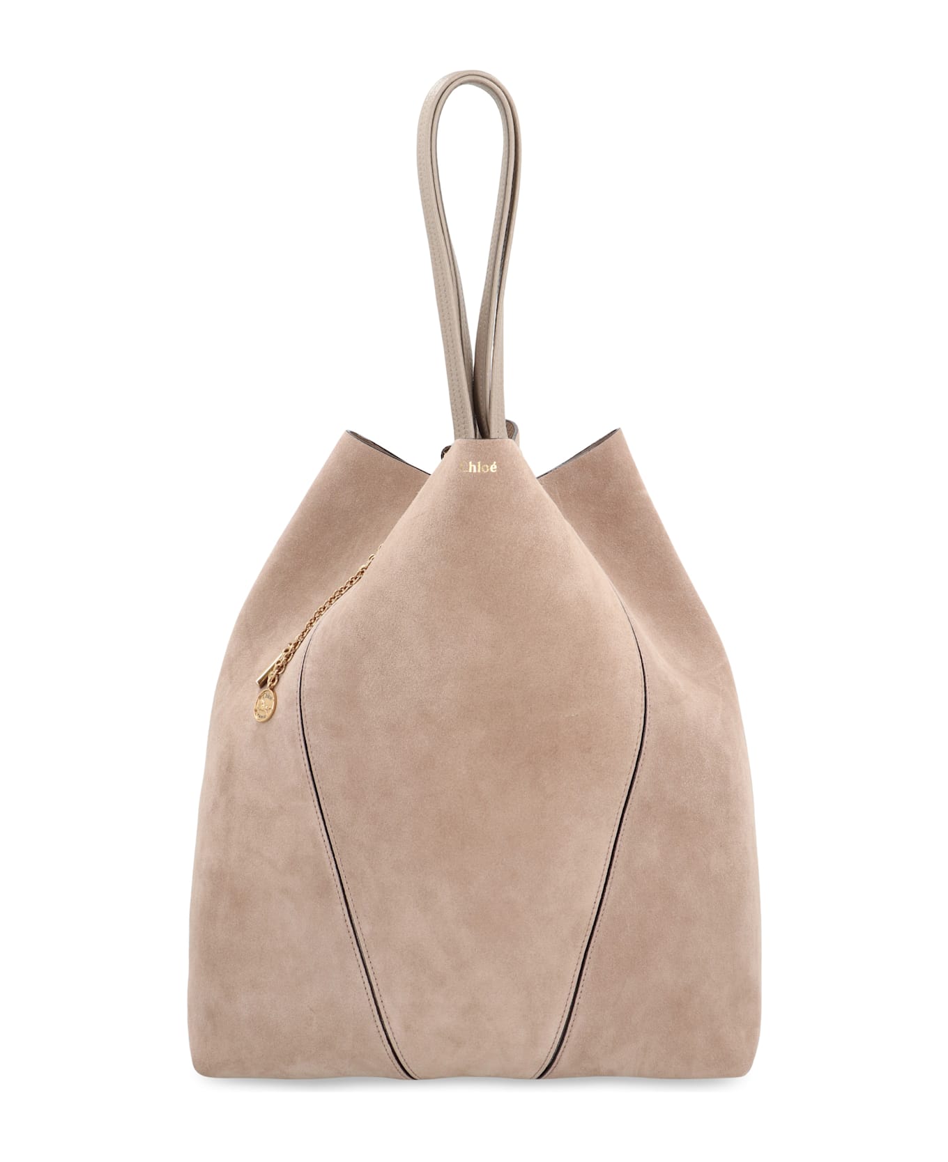 Chloé Spin Large Tote Bag - Sand