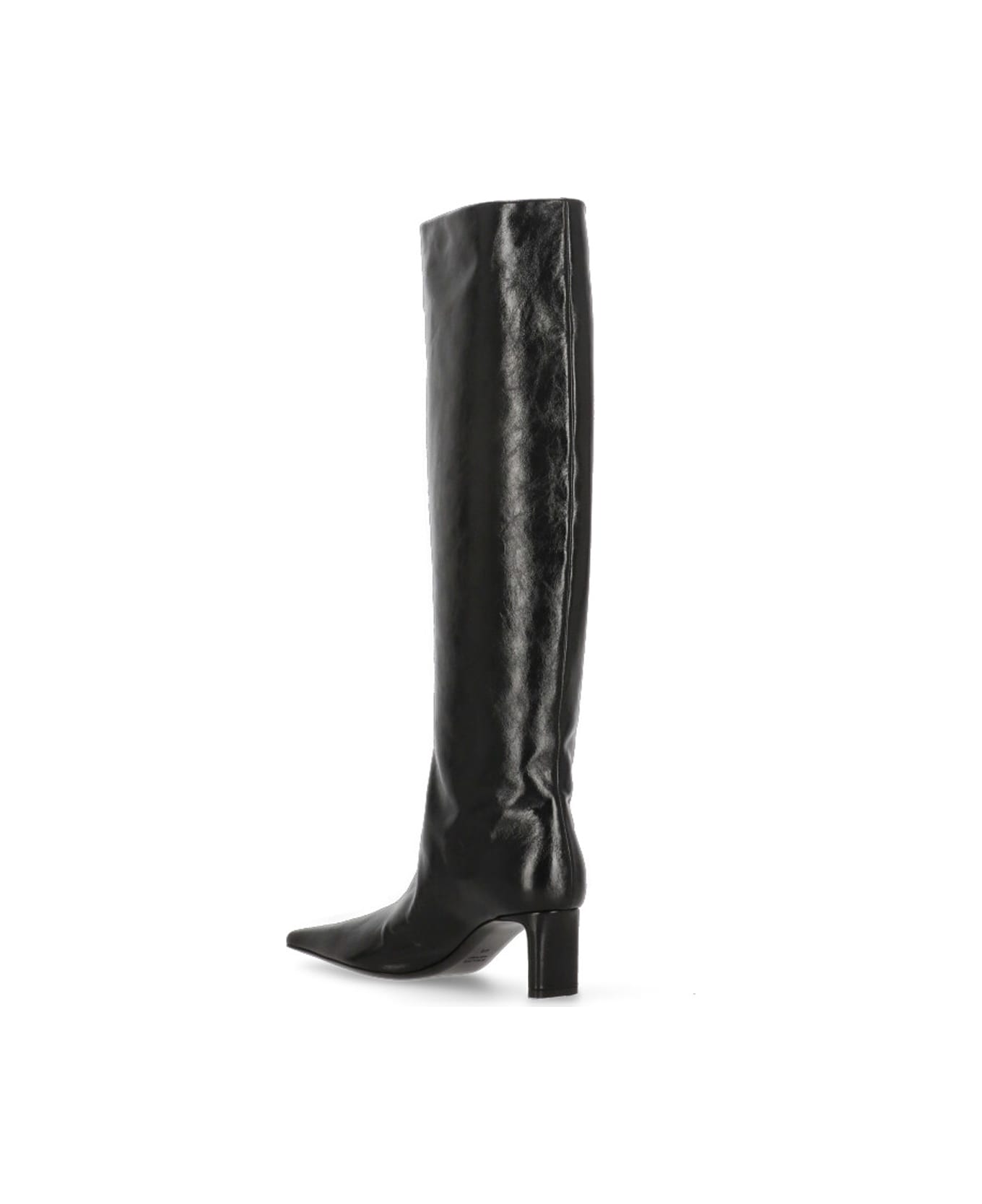 Khaite Leather Boots - Black ブーツ