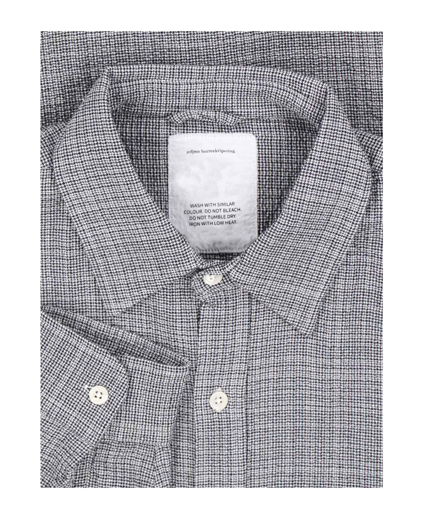 mfpen Checked Shirt - Gray