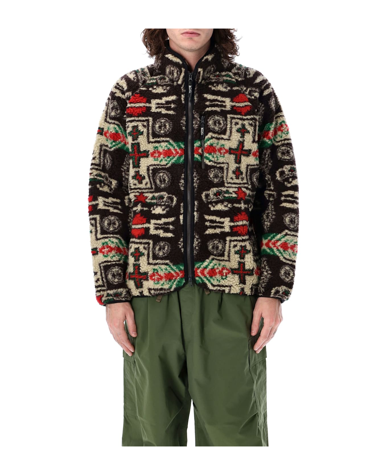 Manastash Chimayo Fleece Jacket - BROWN