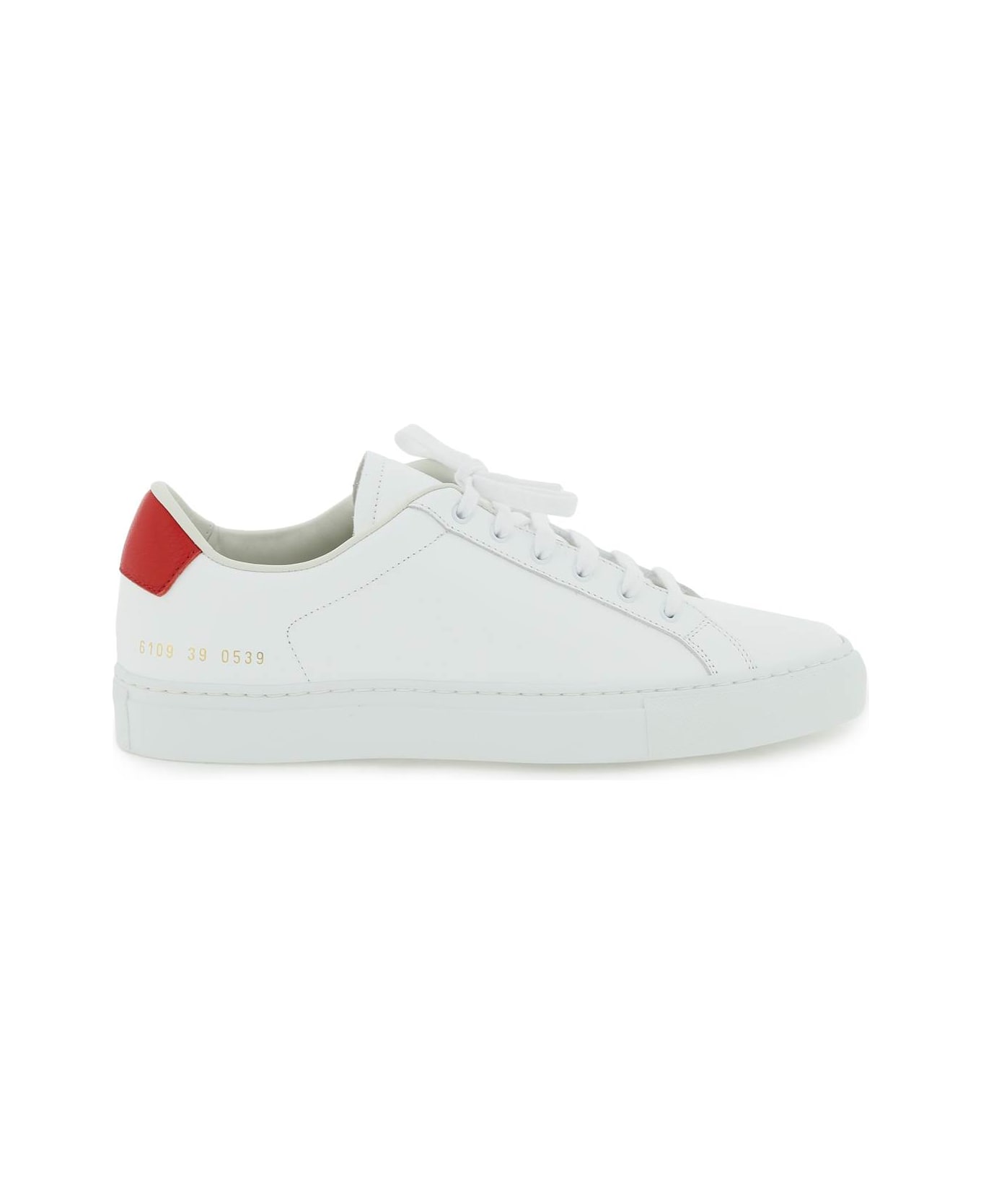 Common Projects Retro Low Sneaker - White