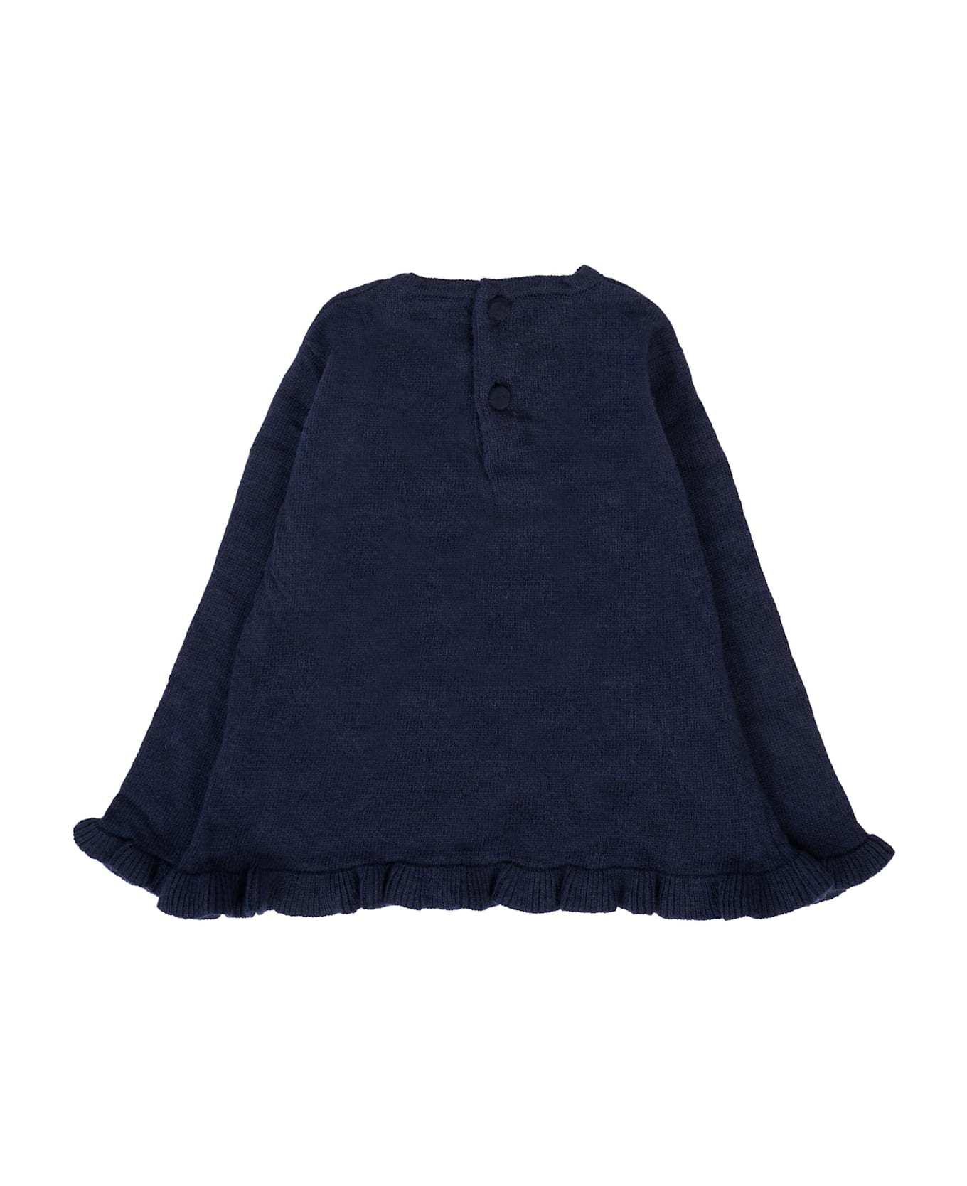 Patachou Blue Sweater For Baby Girl With Dog - Blue