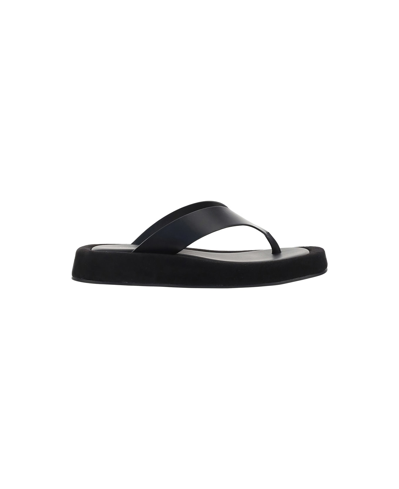 The Row Ginza Sandals - Black/black