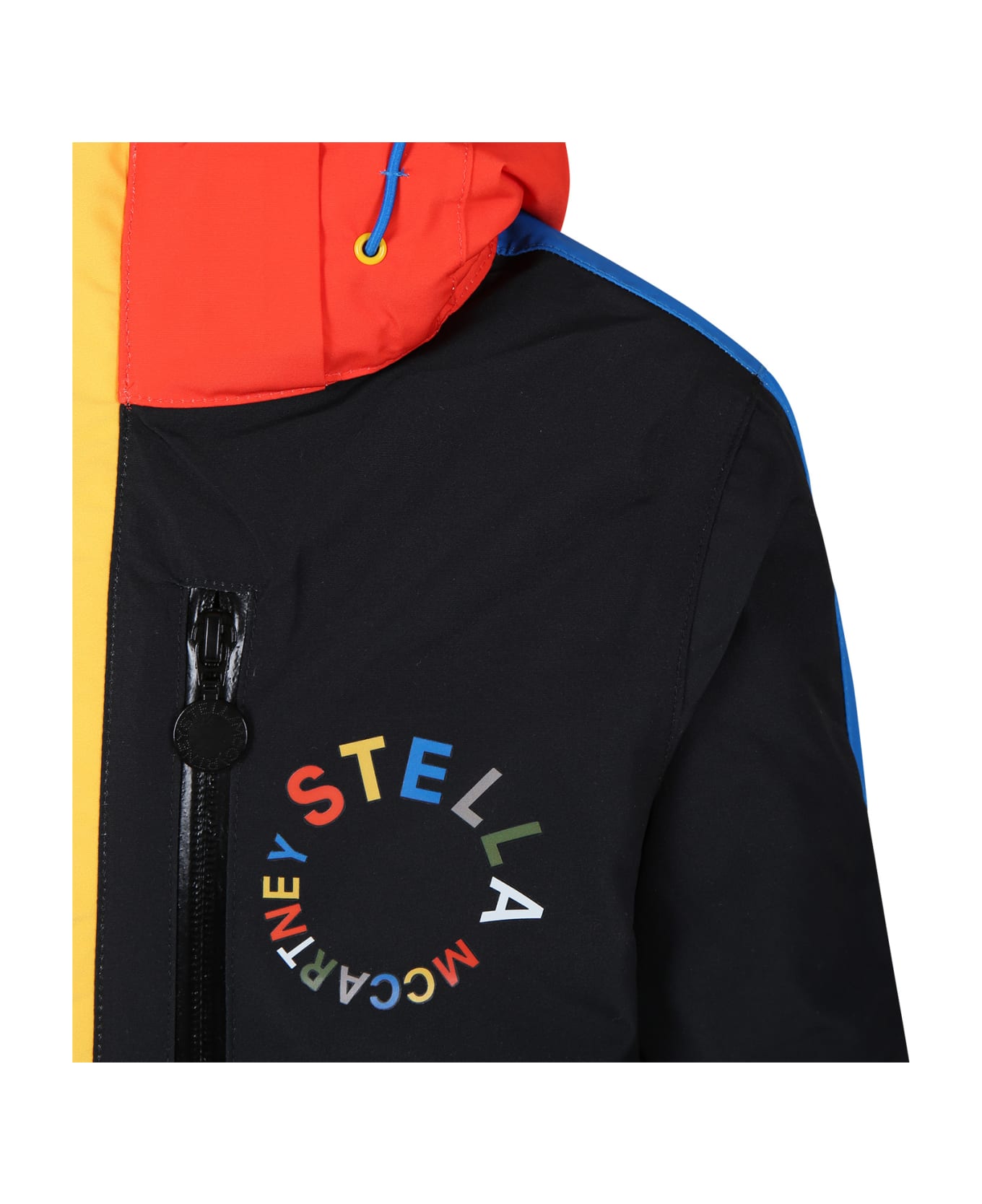 Stella McCartney Kids Multicolor Down Jacket For Kids - Multicolor