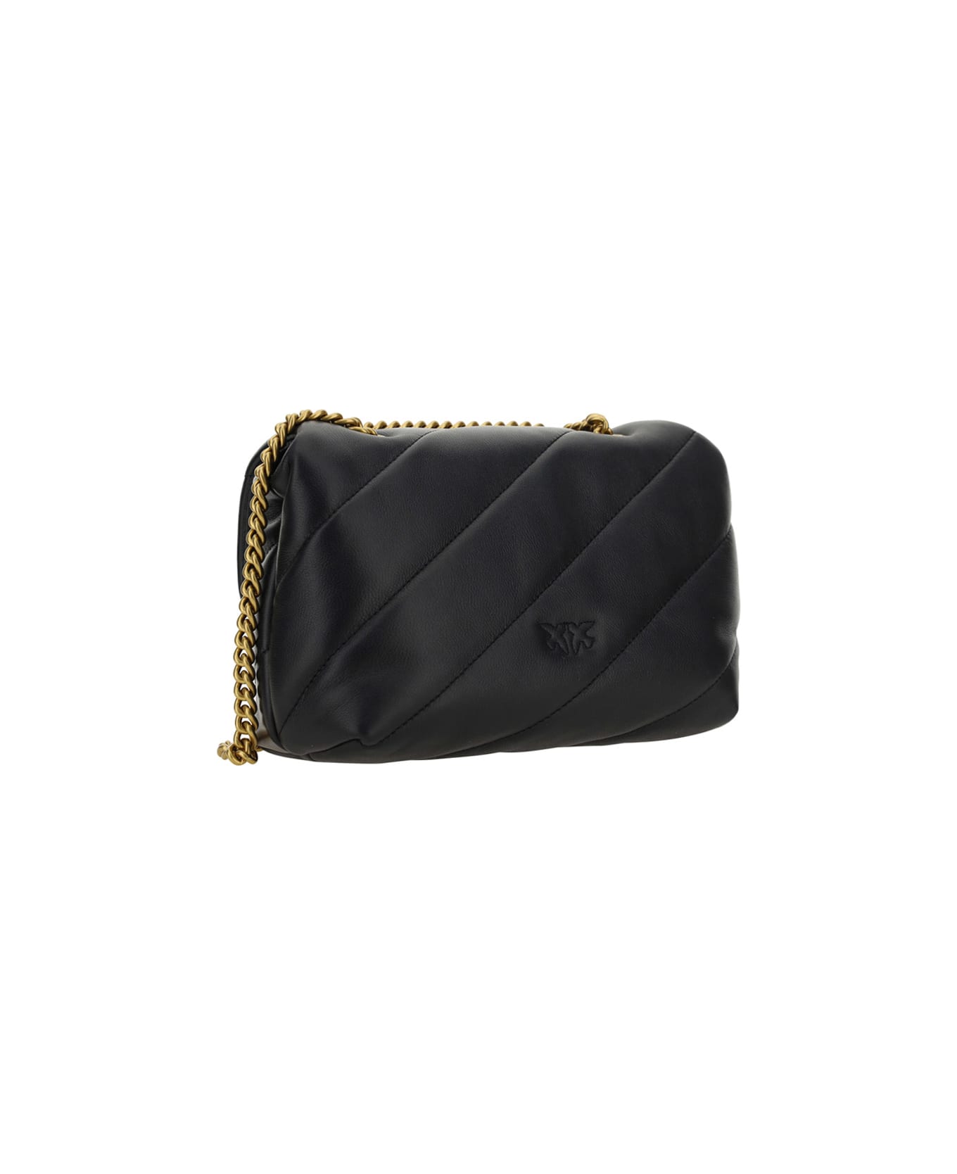 Pinko Love Mini Puff Shoulder Bag - Black