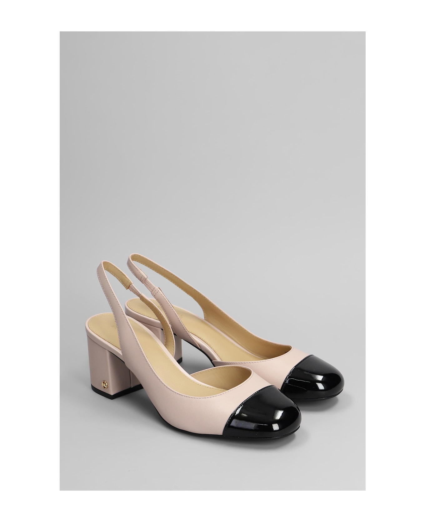 Michael Kors Perla Pumps In Rose-pink Leather - rose-pink