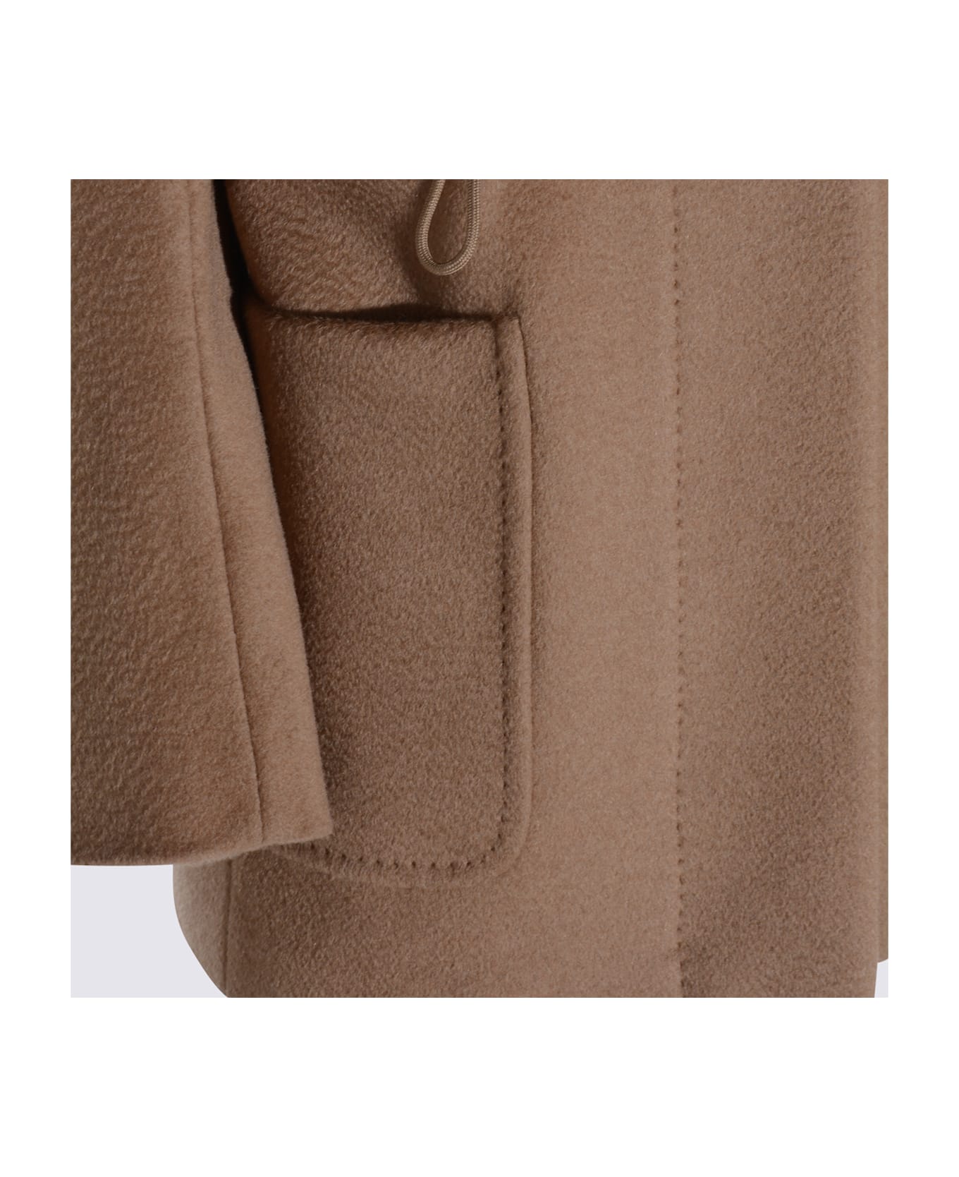 Max Mara Camel Wool Giuda Coat - Camel