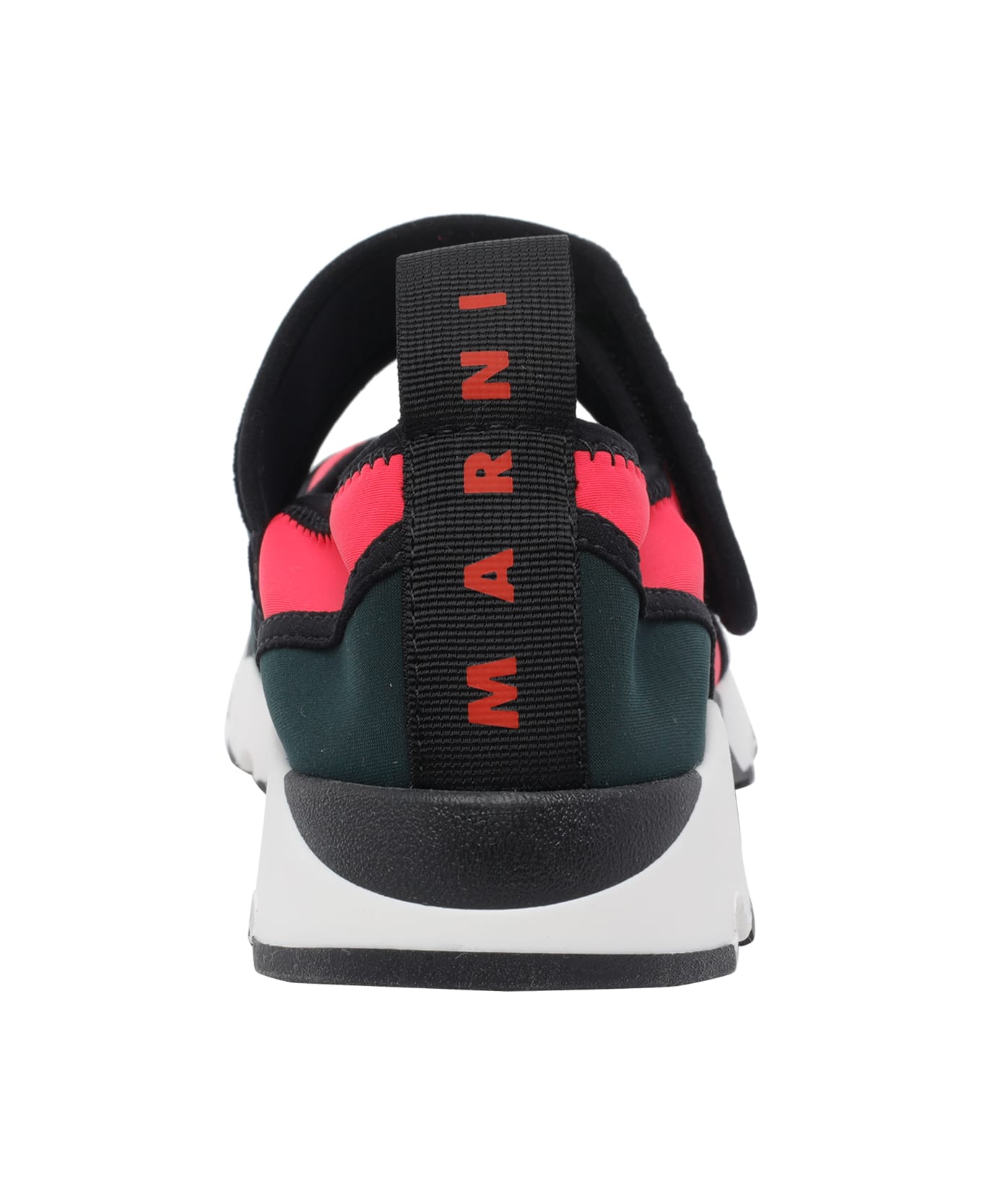 Marni Lycra Mary Jane Running Sneakers - Red