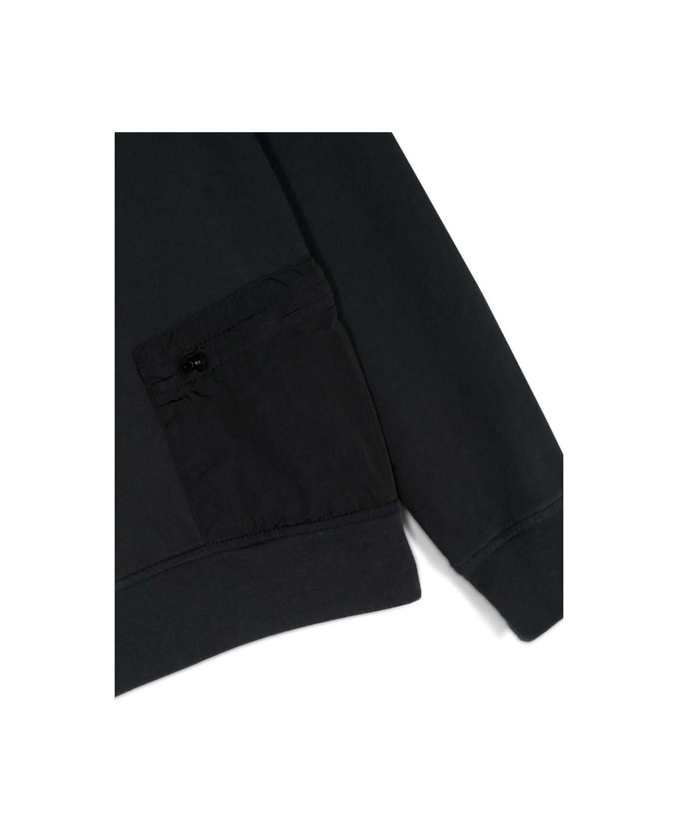 C.P. Company Pocket Crewneck Sweatshirt - BLUE