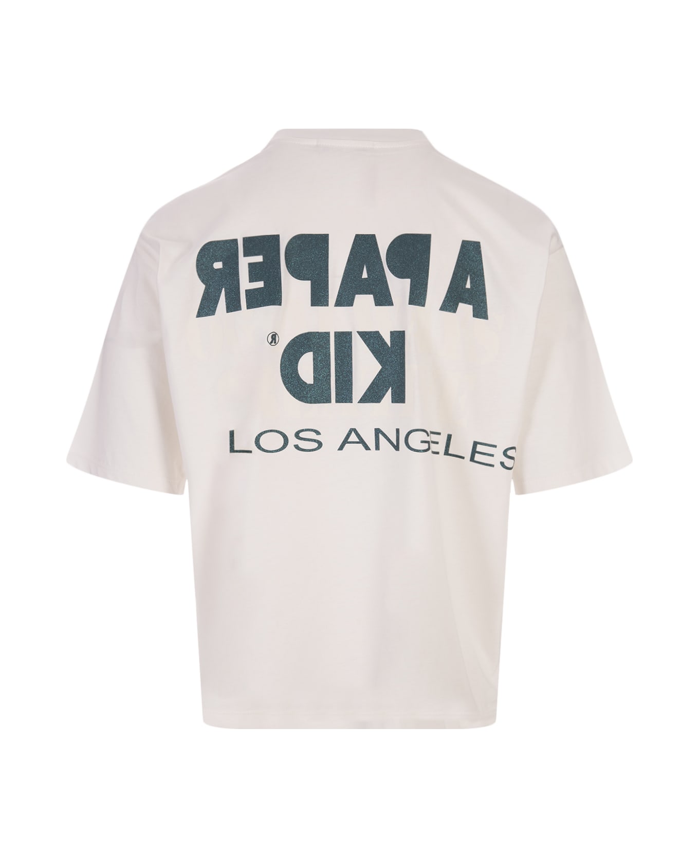 A Paper Kid Los Angeles T-shirt In White