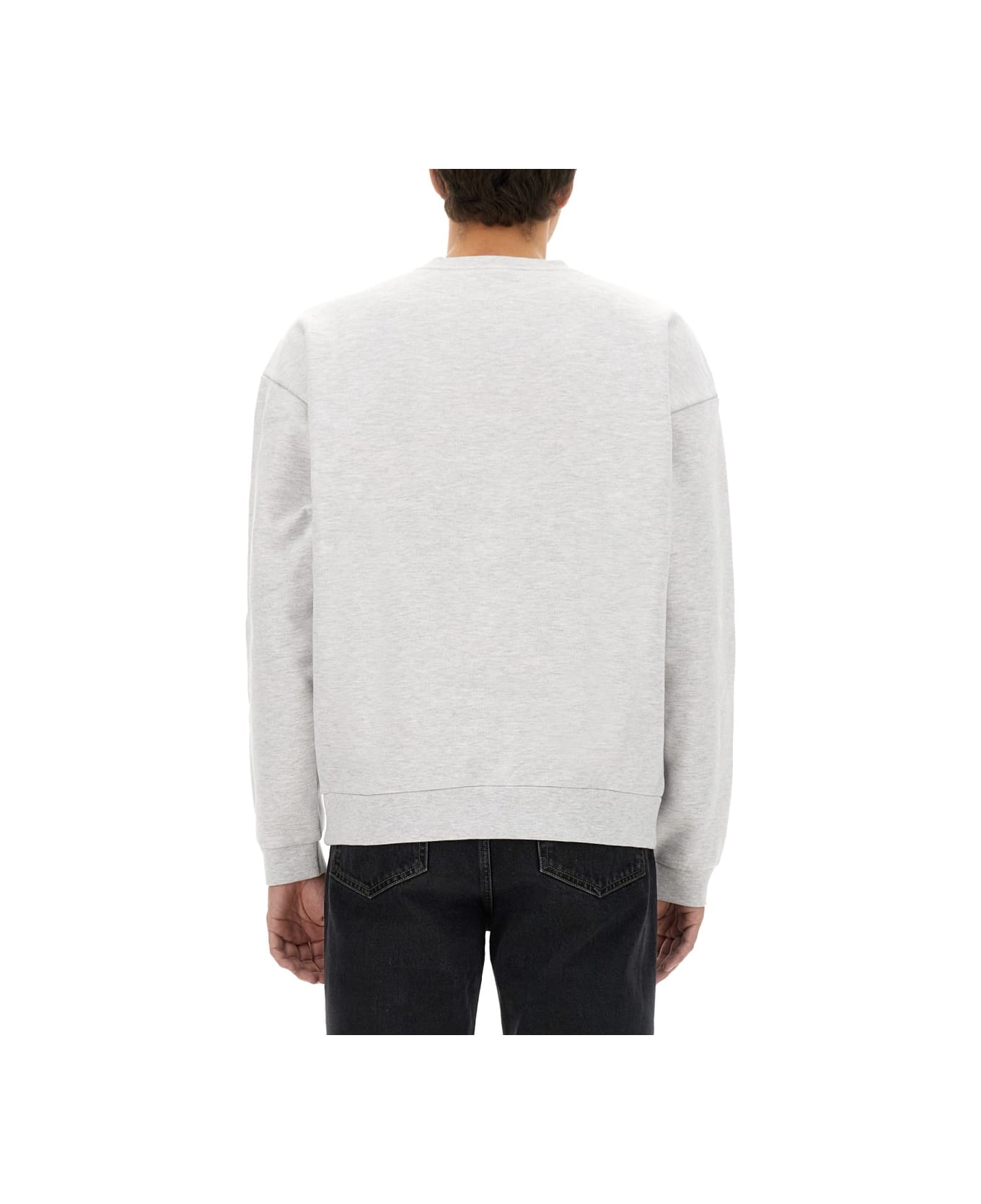 Obey Sweatshirt With Logo - GREY