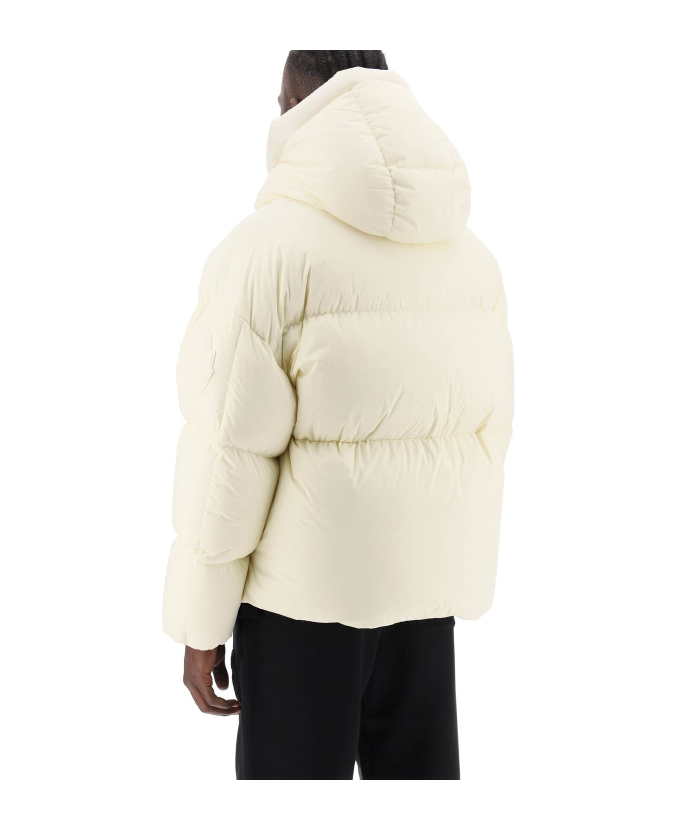 Moncler Antila Short Puffer Jacket - CREAM (White)