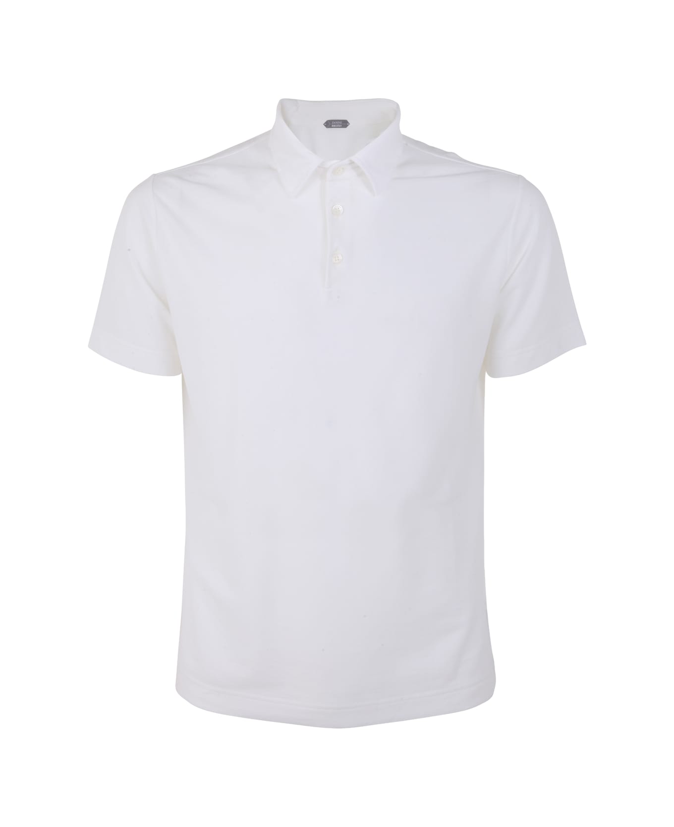 Zanone Short Sleeves Polo - White