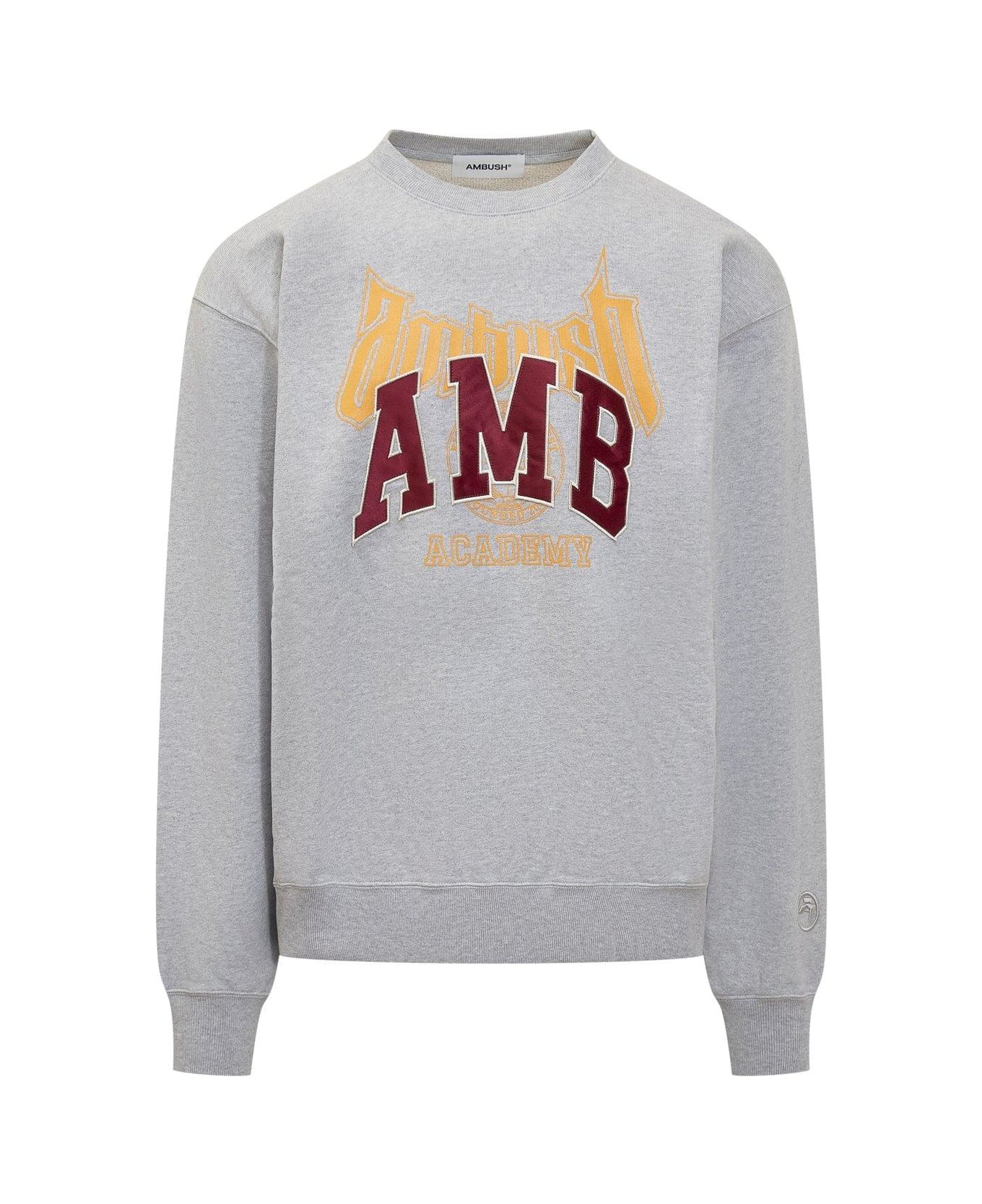 AMBUSH Graphic Sweatshirt - GREY MELANGE