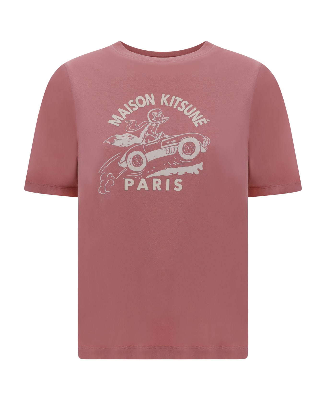 Maison Kitsuné T-shirt - Rosebud Tシャツ