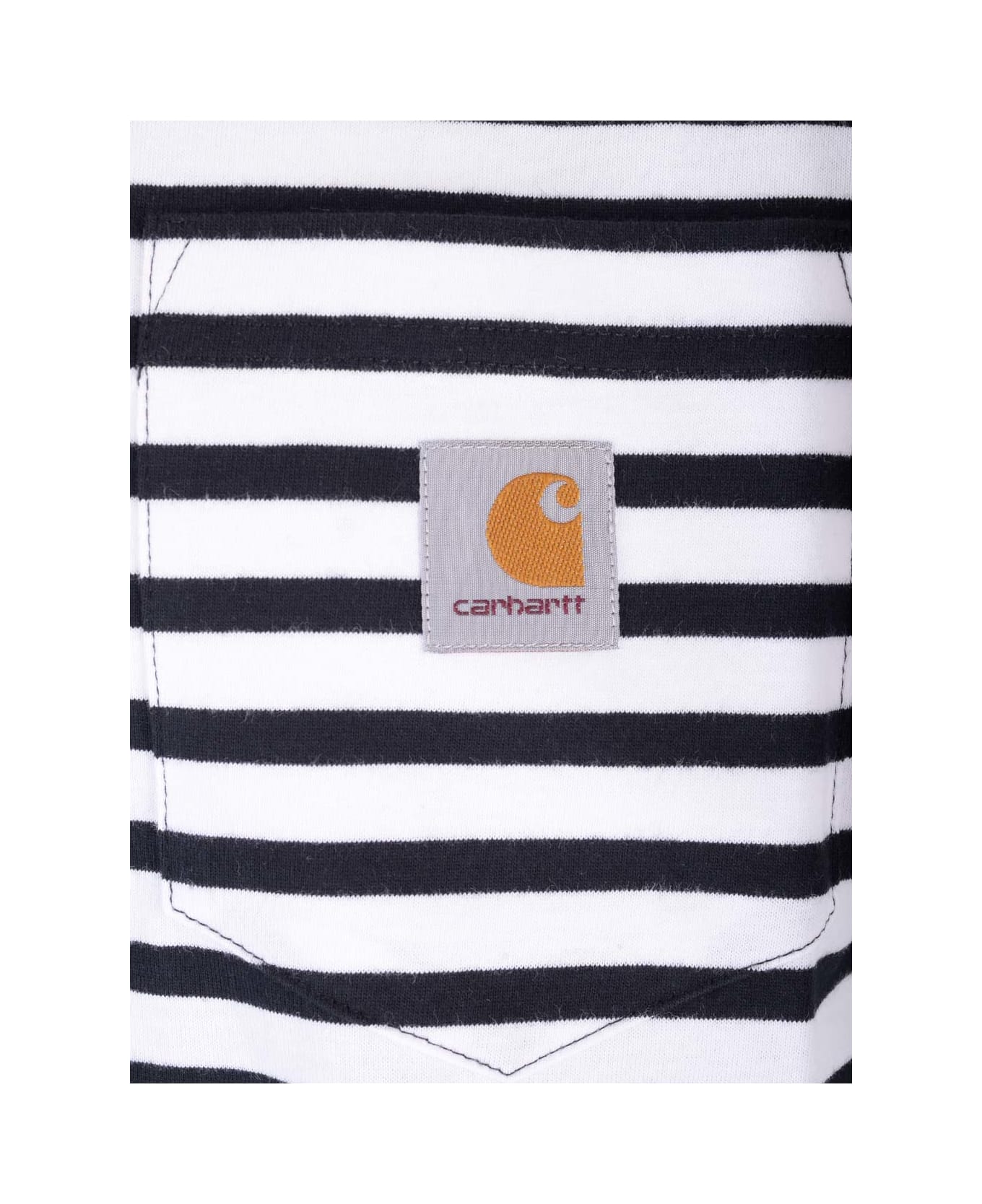 Carhartt Jersey T- Shirt - WHITE/BLACK シャツ
