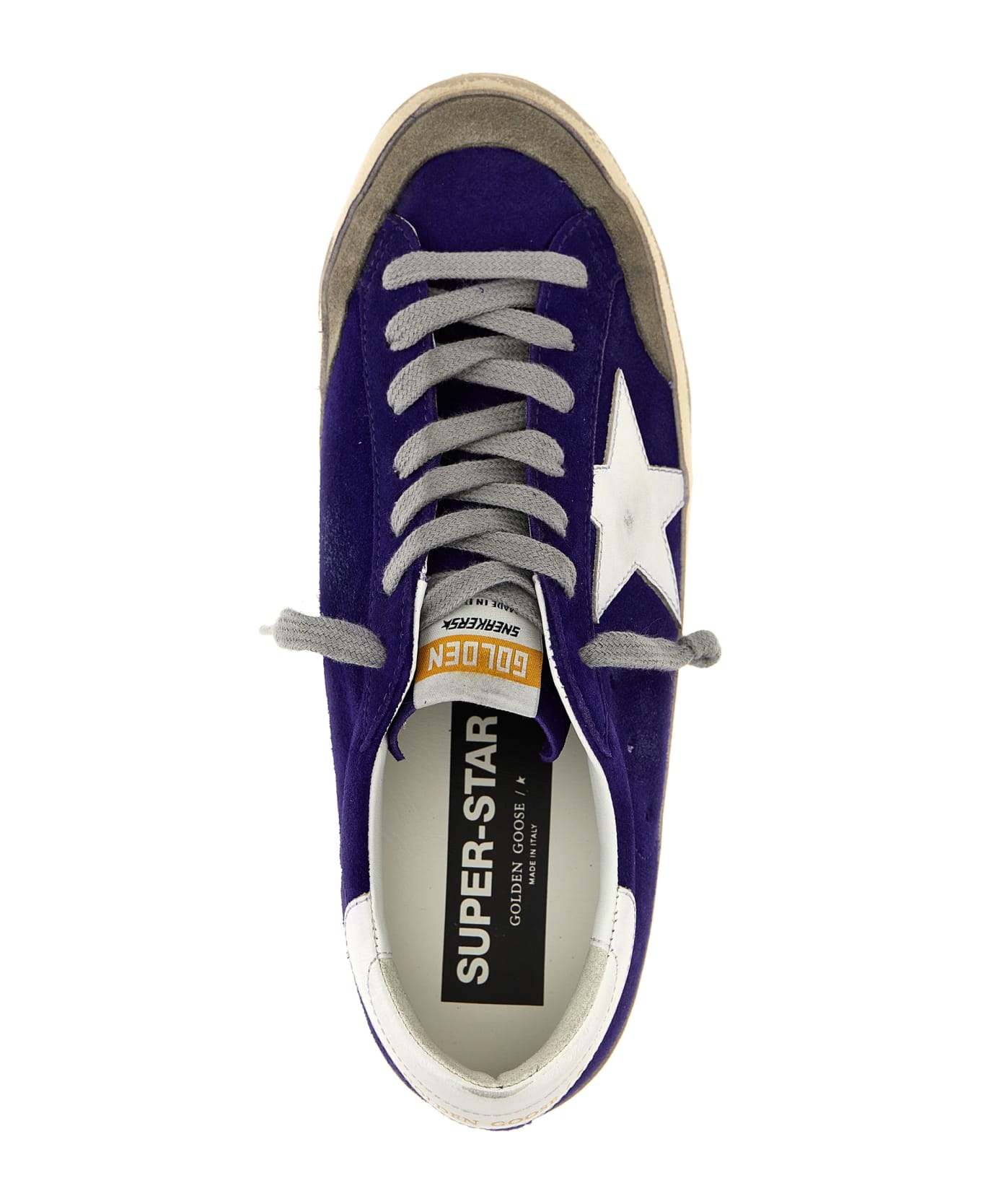 Golden Goose 'superstar' Sneakers - IRIS/WHITE/GREY